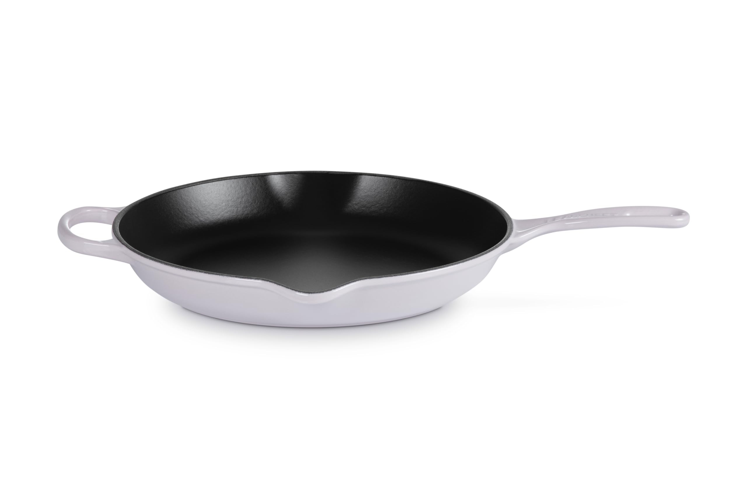 le-creuset-enameled-cast-iron-signature-round-skillet-11-75-shallot image 2