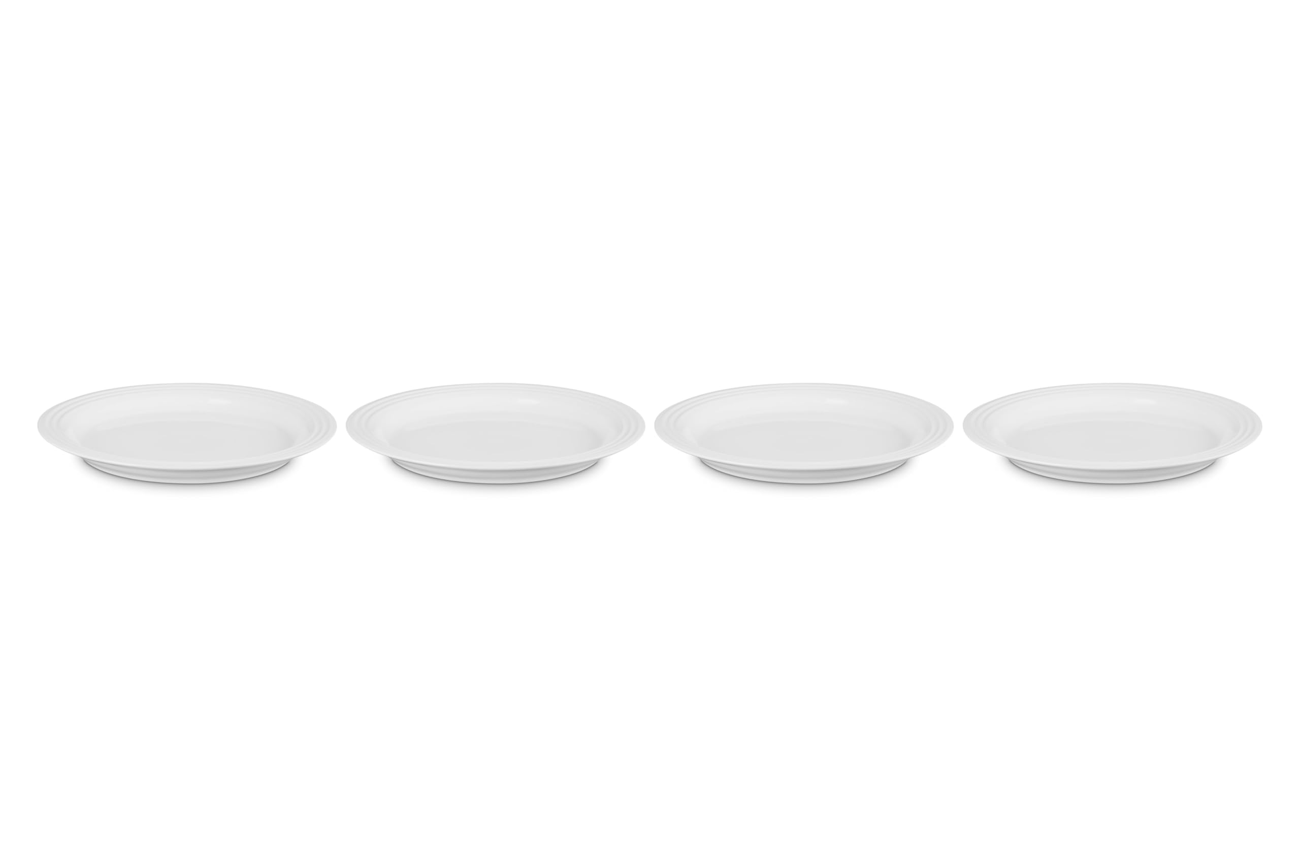 le-creuset-stoneware-dinner-plates-set-of-4-10-5-white image 2