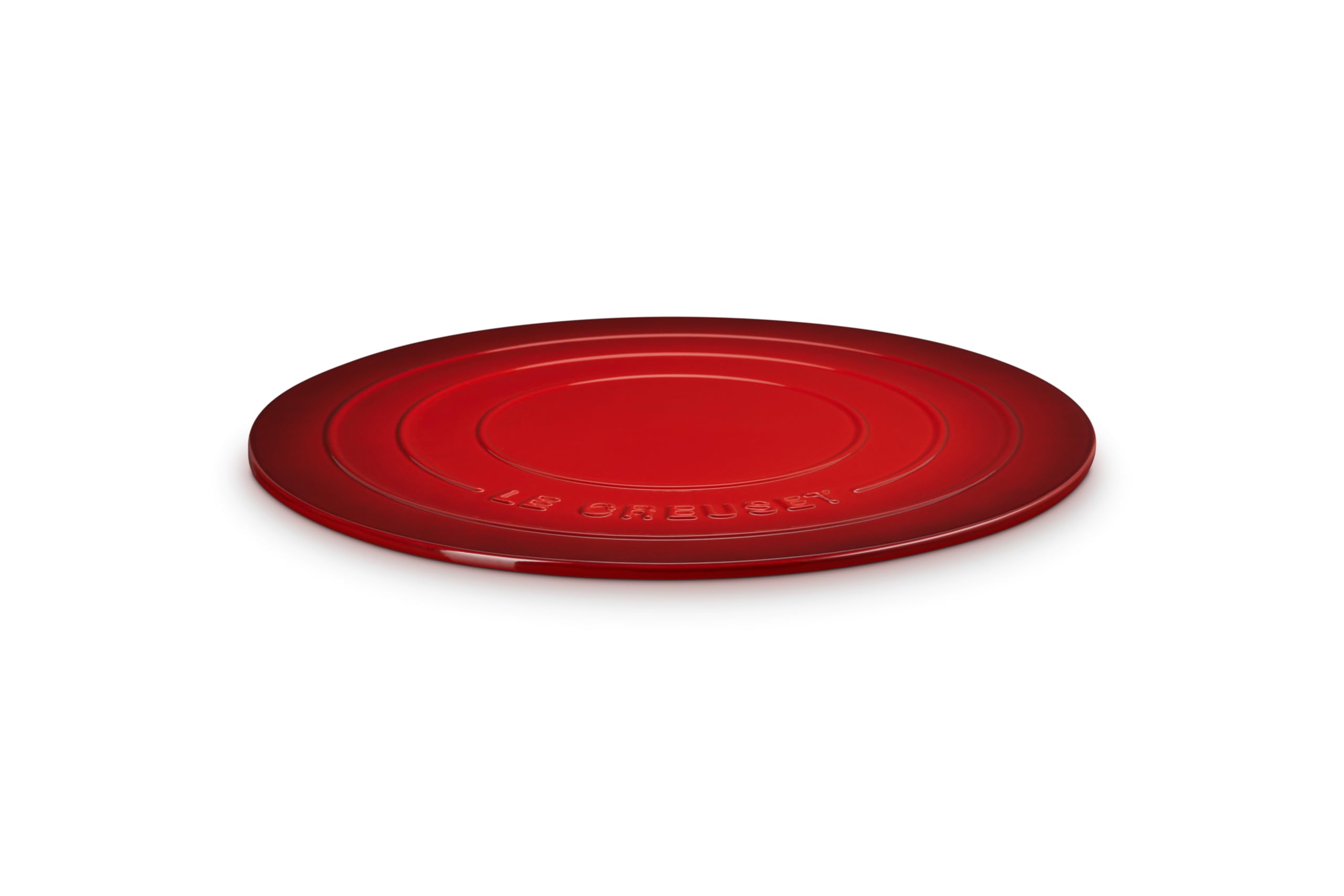 le-creuset-stoneware-round-pizza-stone-15-cerise-dual-sided-for-crispy-crusts image 3