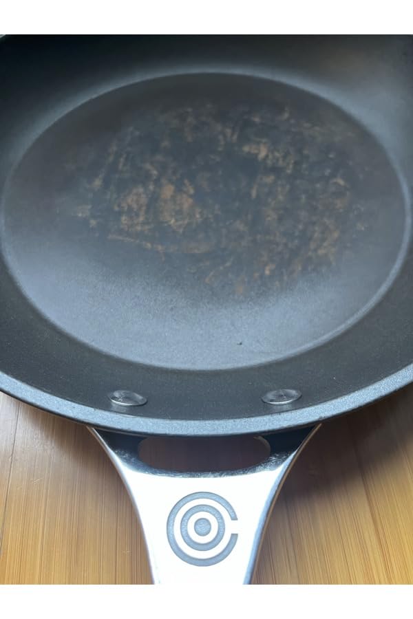 Great pans, but handles get hot