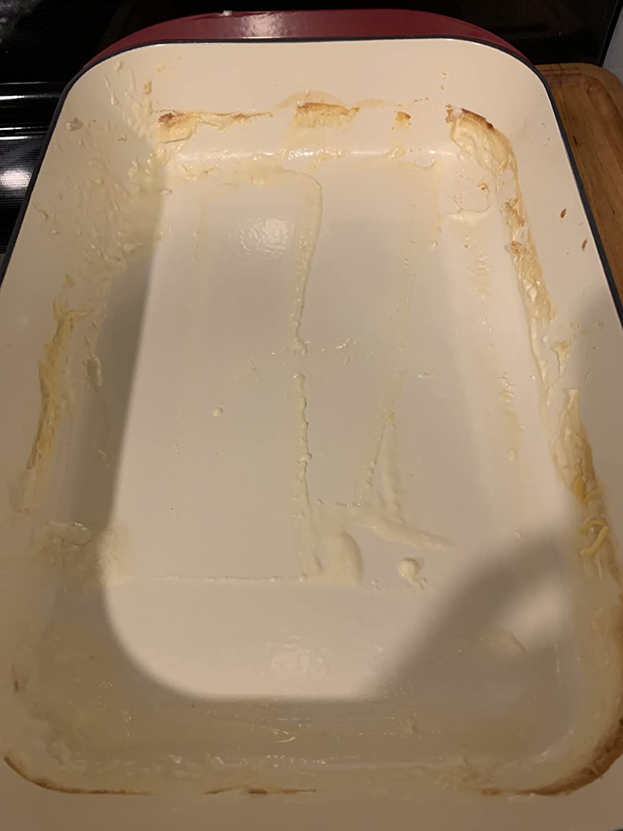 Chipped on the rim