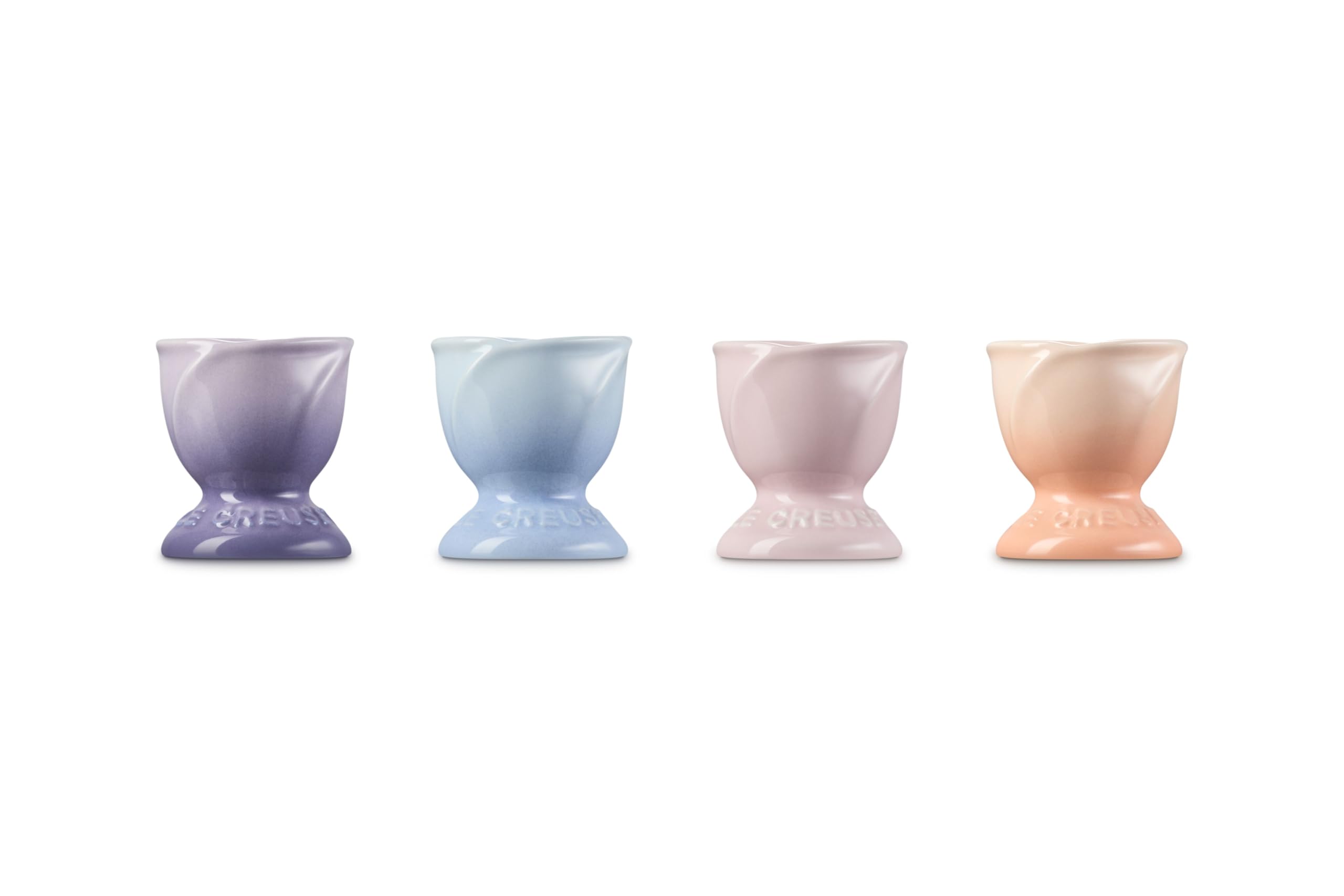 le-creuset-stoneware-petal-egg-cups-set-of-4-multicolor image 3