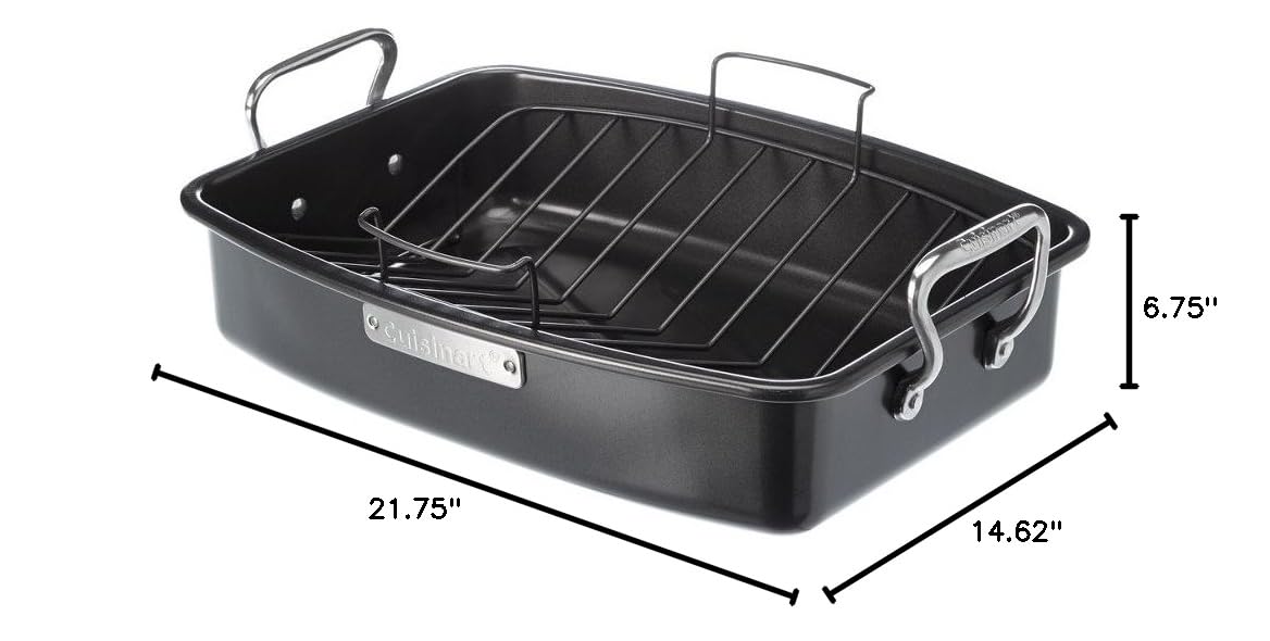 cuisinart-asr-1713v-ovenware-classic-17-x-13-roaster-with-removable-rack image 3