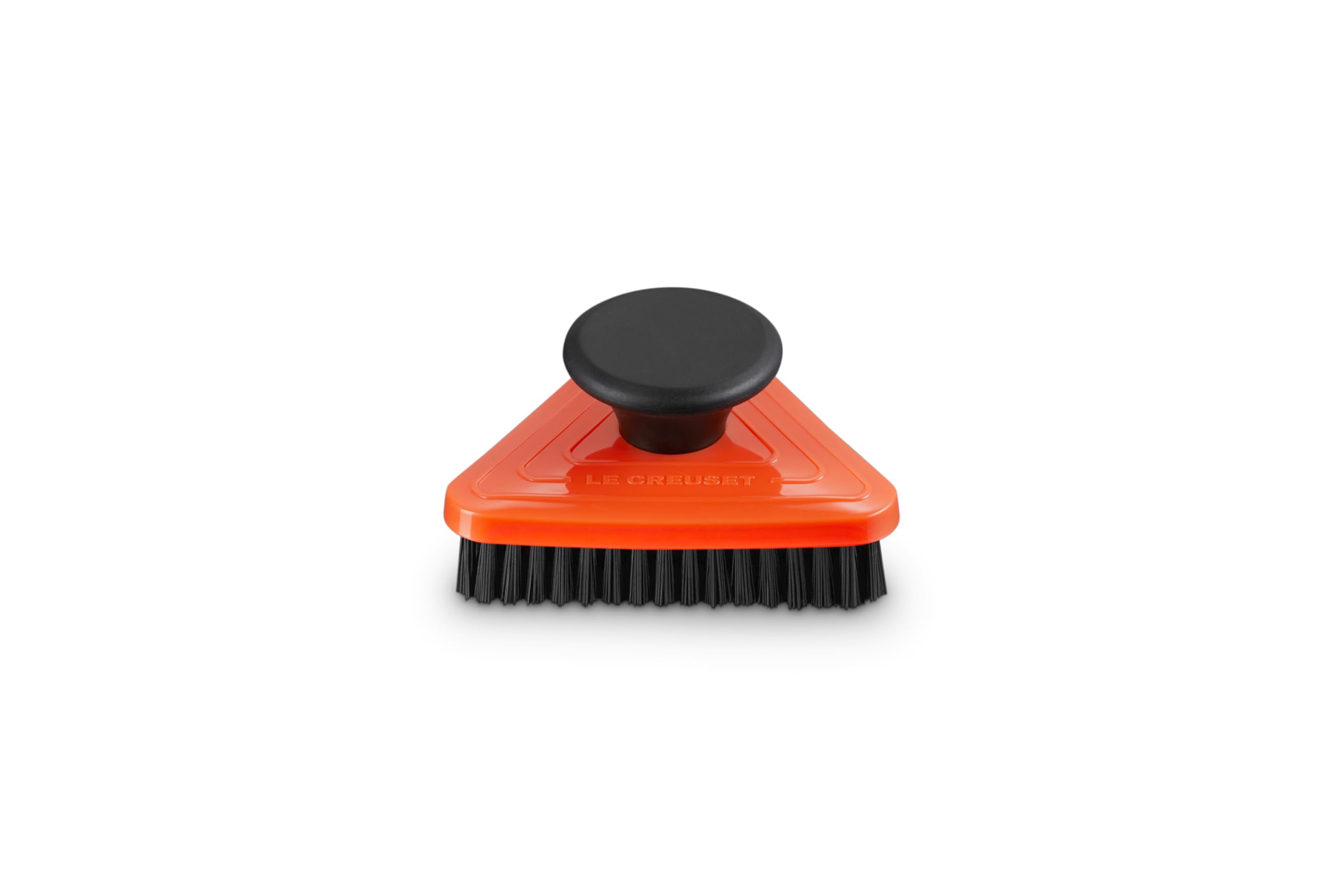 le-creuset-triangle-grill-pan-brush-3-7-flame-non-abrasive-nylon-bristles image 1