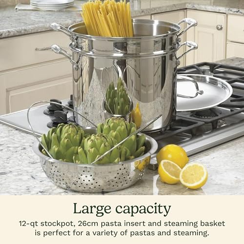 cuisinart-chef-s-classic-4-piece-12-quart-pasta-steamer-set-77-412p1 image 8