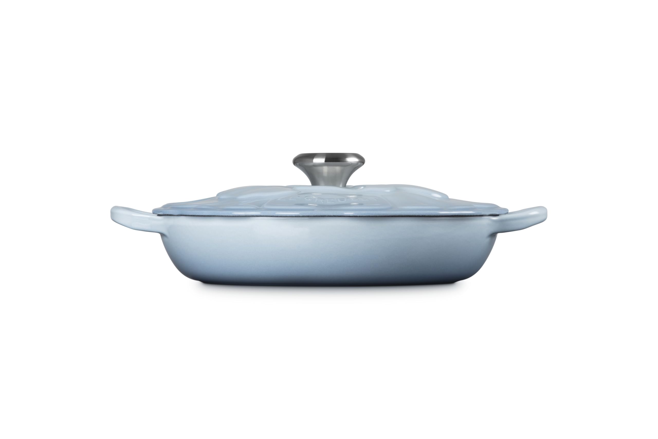 le-creuset-enameled-cast-iron-signature-petal-braiser-2-25-qt-coastal-blue-light image 4