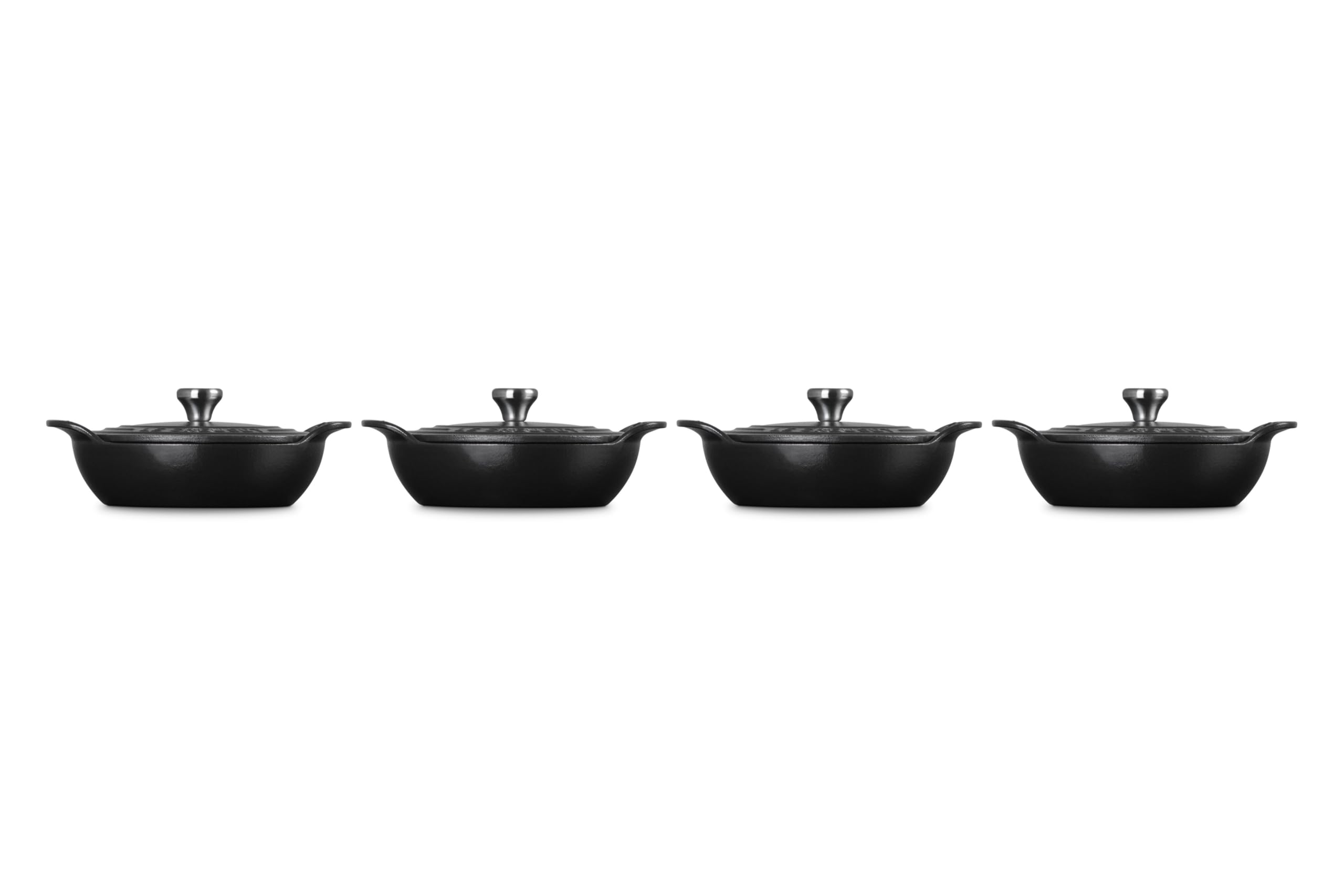 le-creuset-enameled-cast-iron-gourmand-collection-4-piece-mini-round-braiser-set image 2