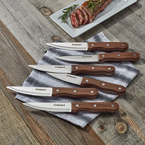 cuisinart-advantage-cutlery-6-piece-triple-rivet-walnut-steak-knife-set image 4
