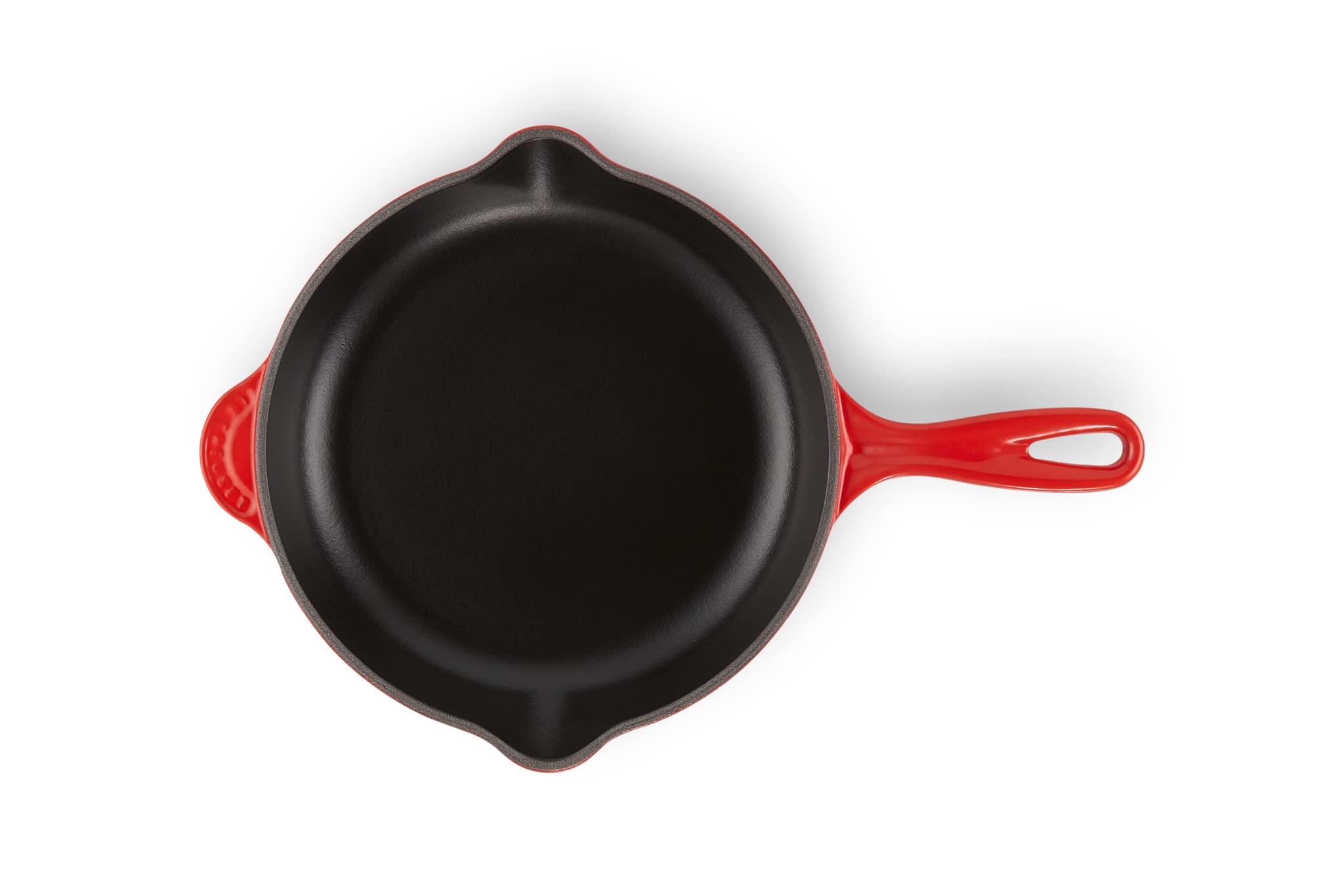 le-creuset-enameled-cast-iron-classic-skillet-9-inch-cerise image 2
