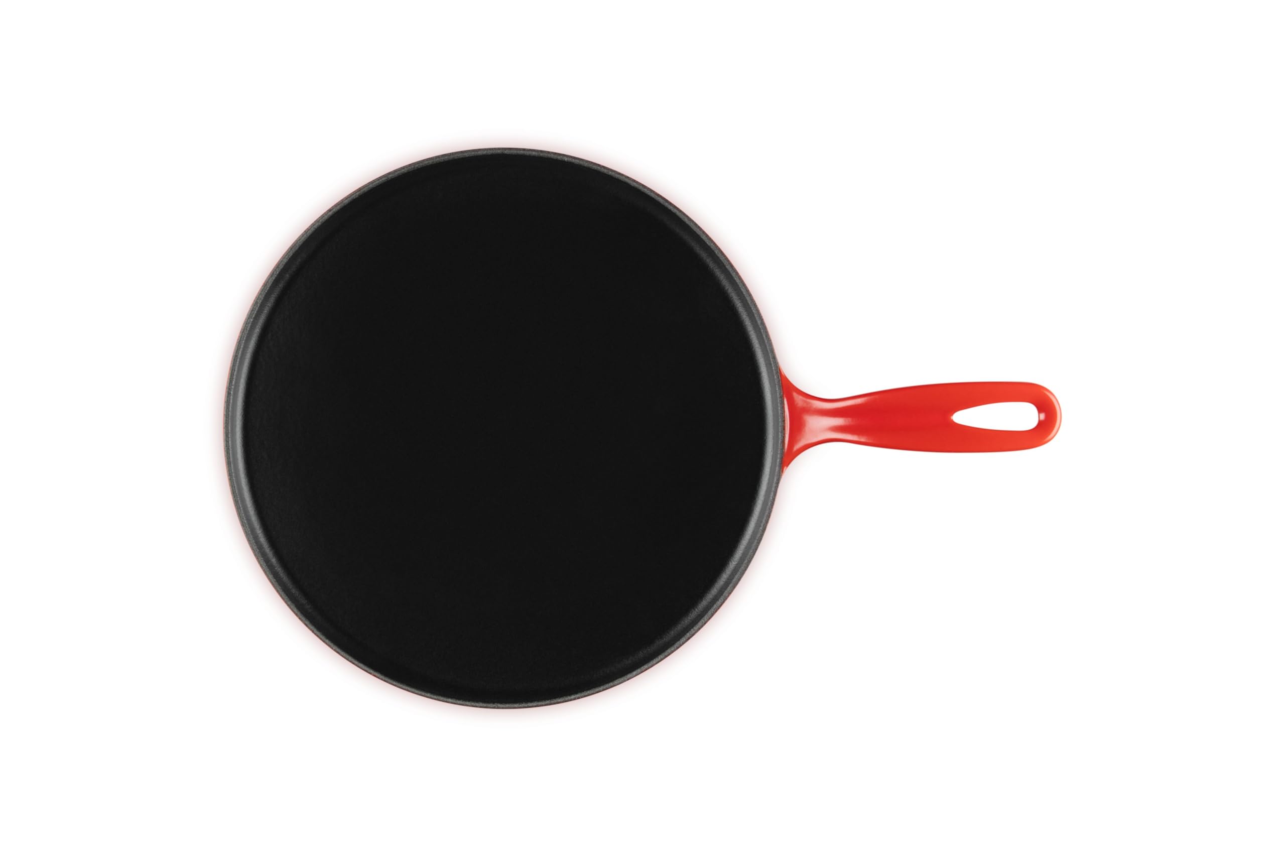 le-creuset-enameled-cast-iron-traditional-round-crepe-pan-10-25-cerise image 4
