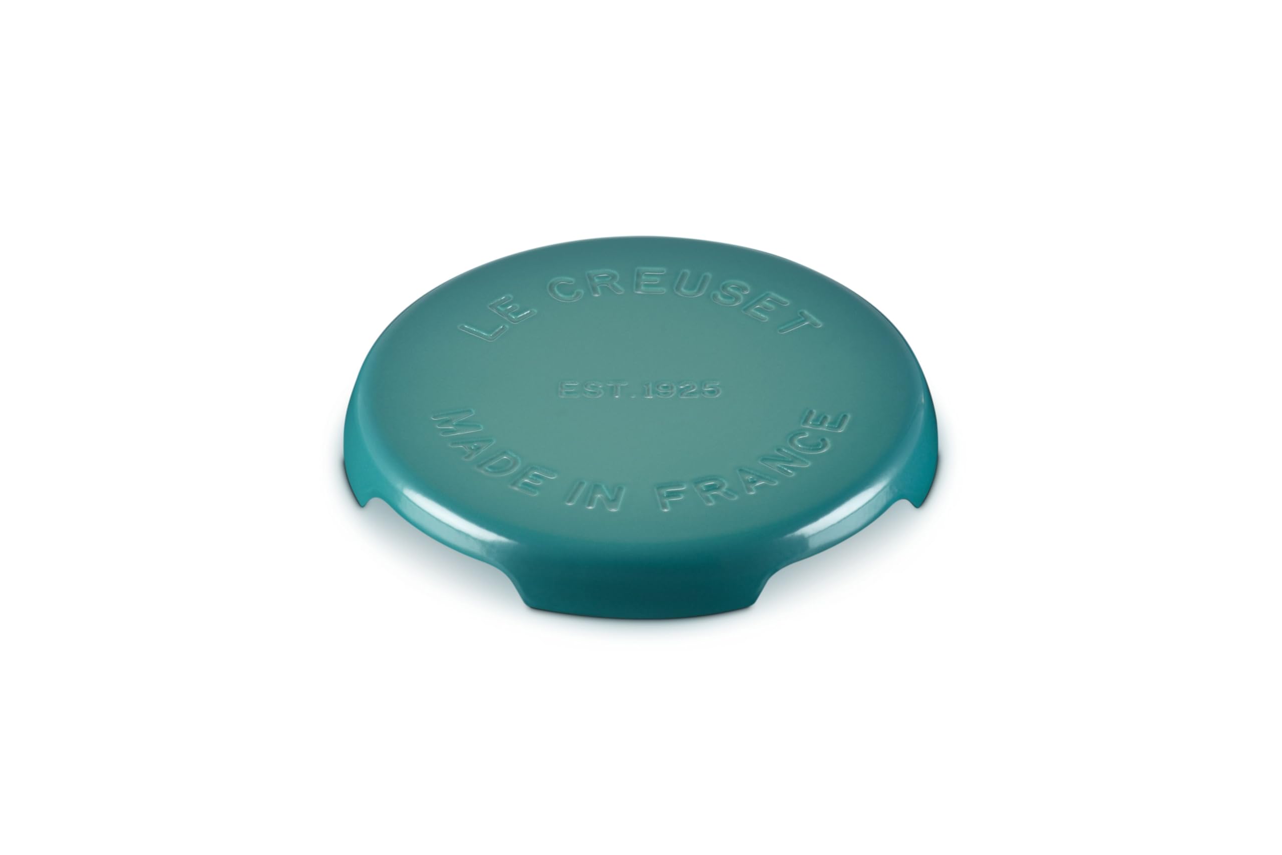 le-creuset-enameled-cast-iron-signature-trivet-9-inch-olive image 8