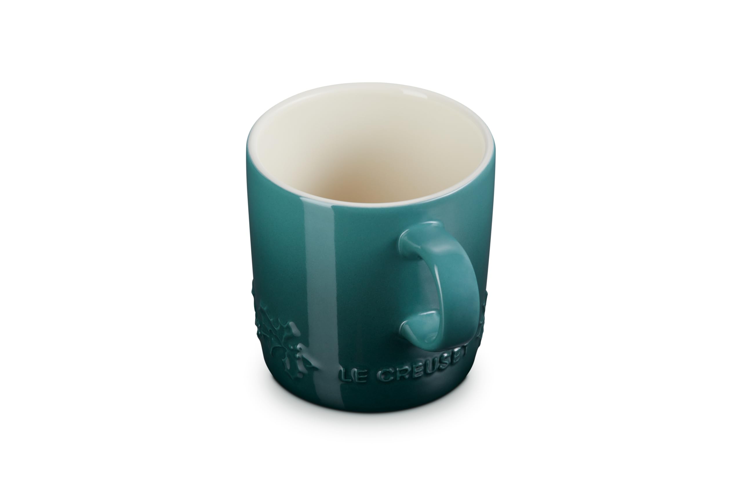 le-creuset-stoneware-holly-collection-london-mug-12oz-cerise image 7