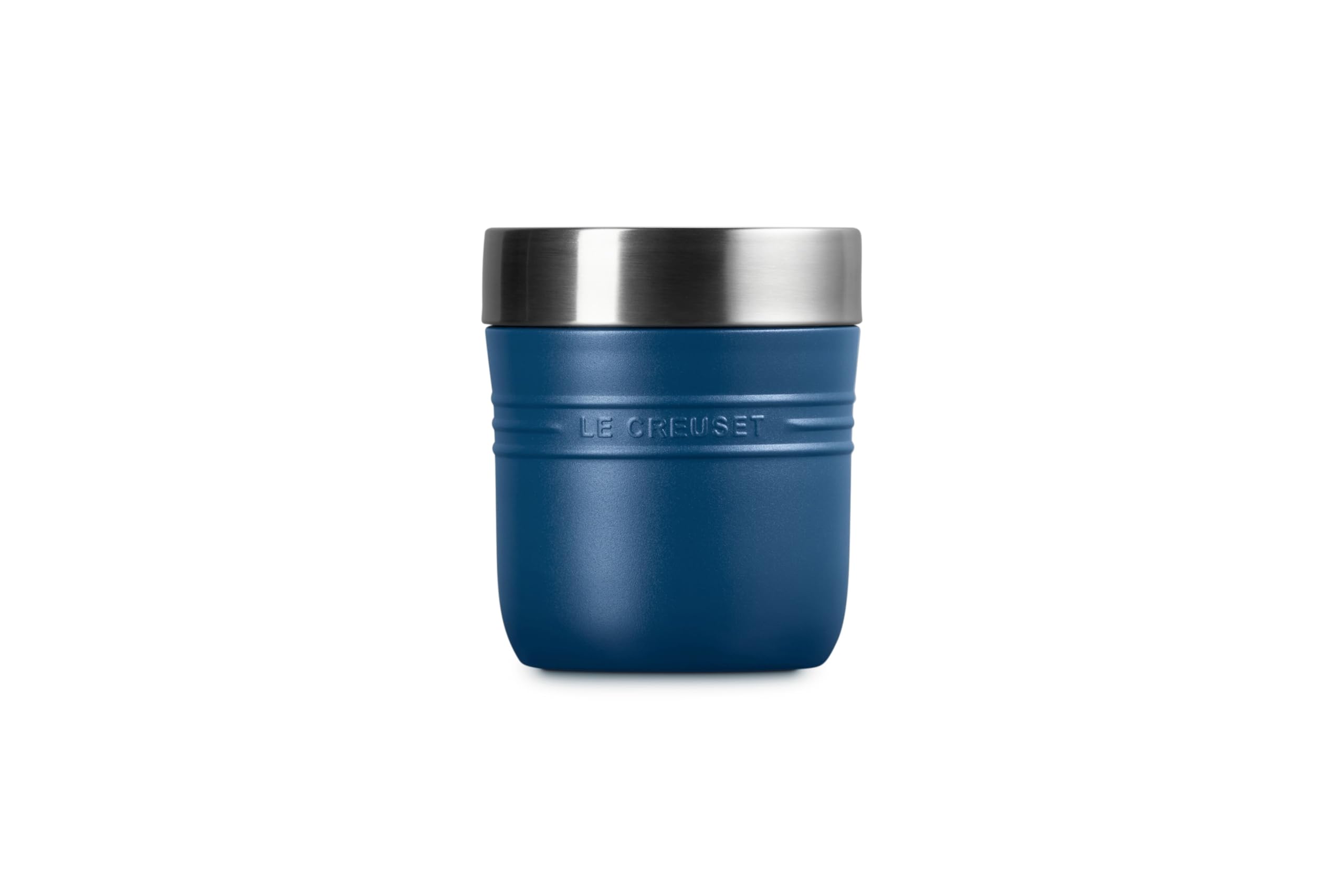 le-creuset-stainless-steel-on-the-go-food-jar-16-oz-deep-teal-vacuum-insulated image 3