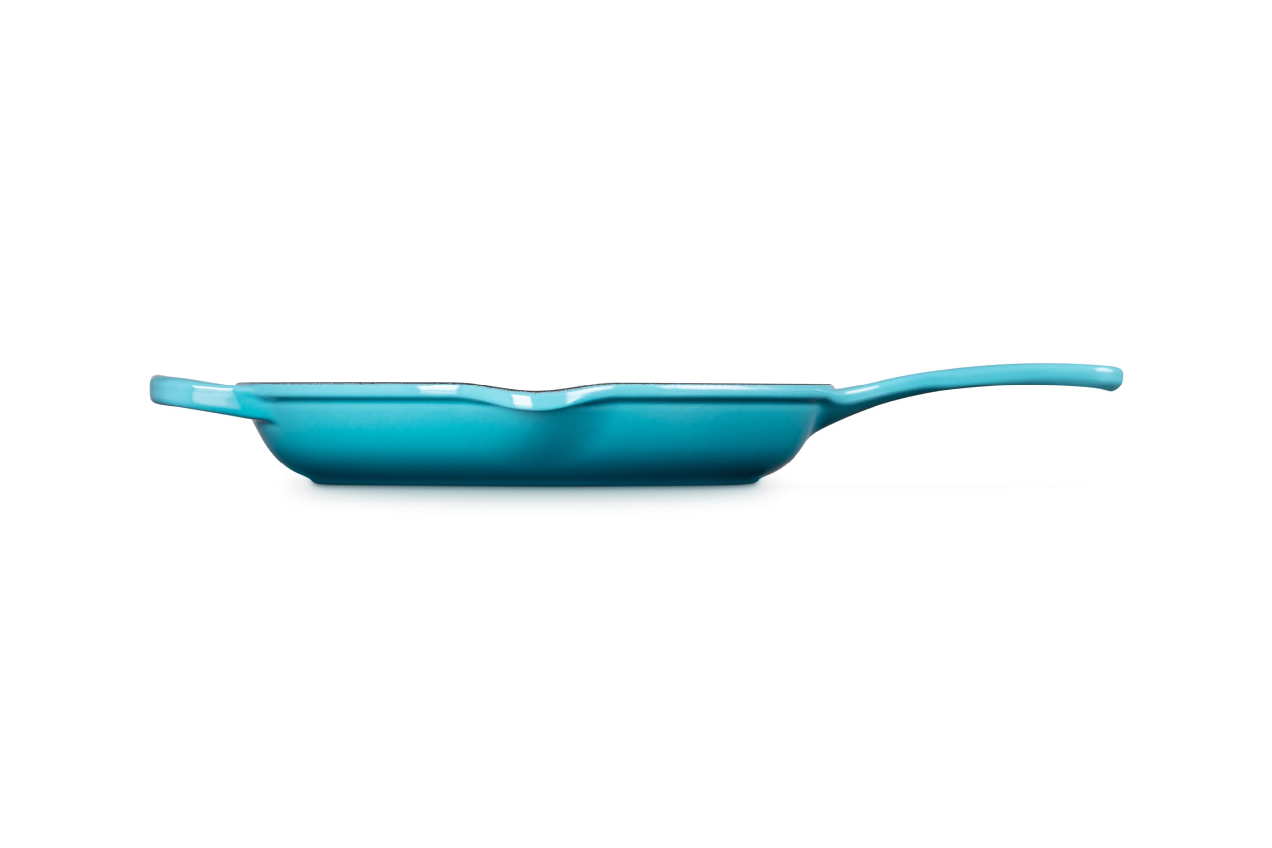le-creuset-signature-iron-handle-skillet-10-25-inch-caribbean-enameled-cast-iron image 3