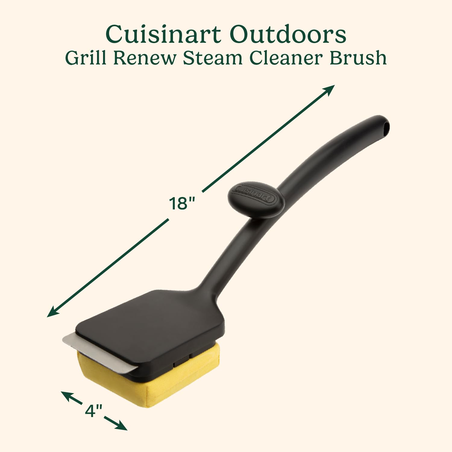 cuisinart-grill-renew-steam-cleaner-brush-bristle-free-for-all-grills image 2