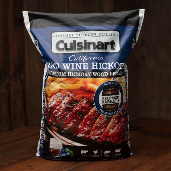 cuisinart-california-red-wine-hickory-wood-pellets-20-lb-bag-for-pellet-grills-s image 8