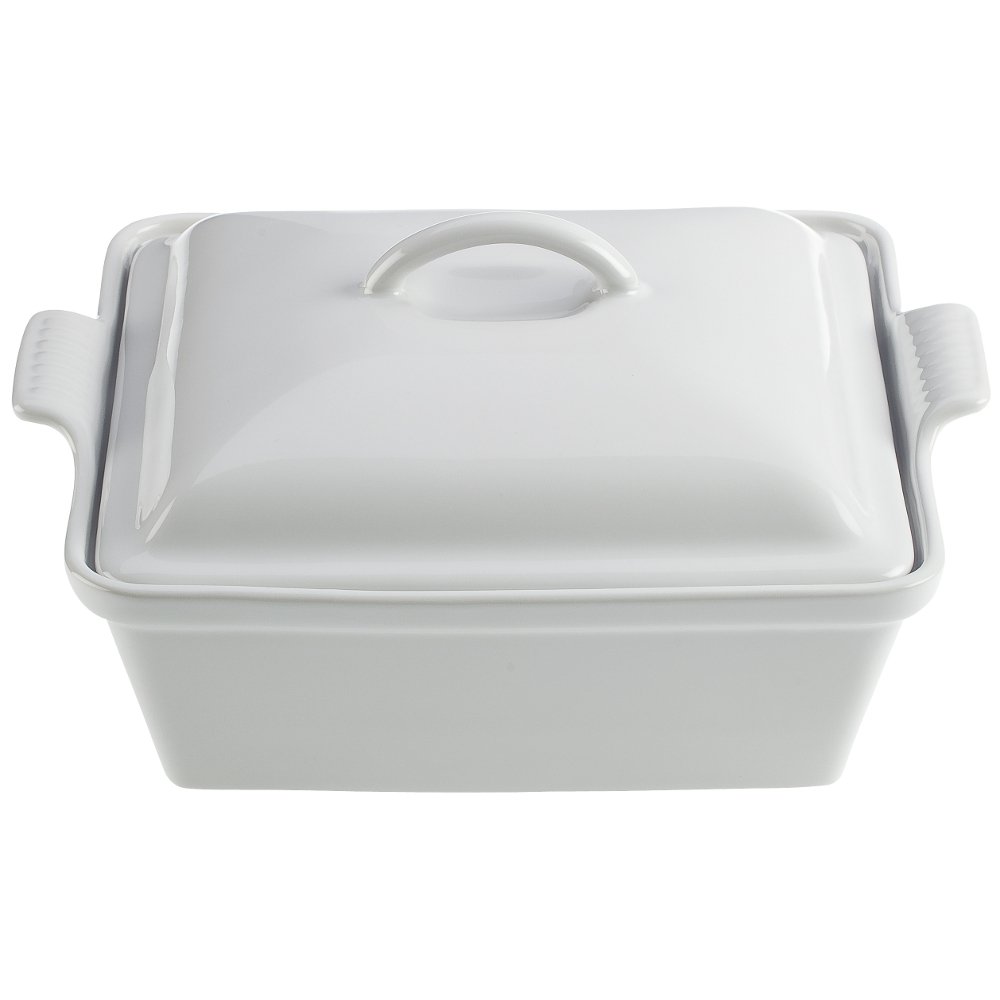 le-creuset-stoneware-heritage-shallow-square-casserole-2qt-9-cerise-with-lid image 8