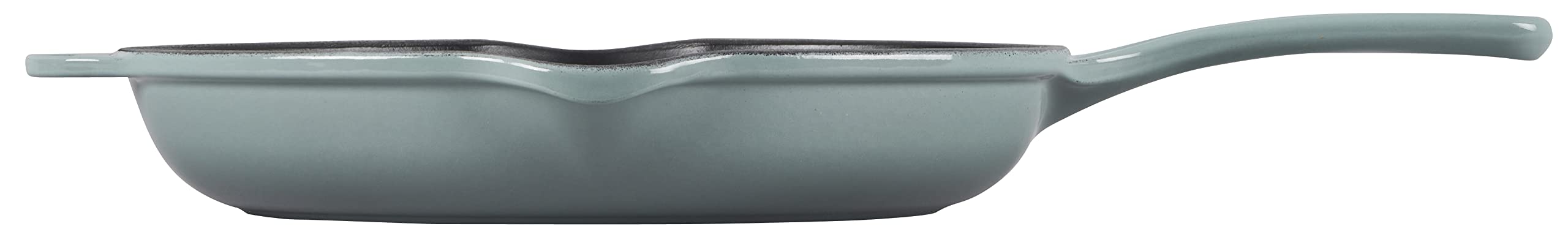 le-creuset-classic-cast-iron-handle-skillet-9-sea-salt image 3