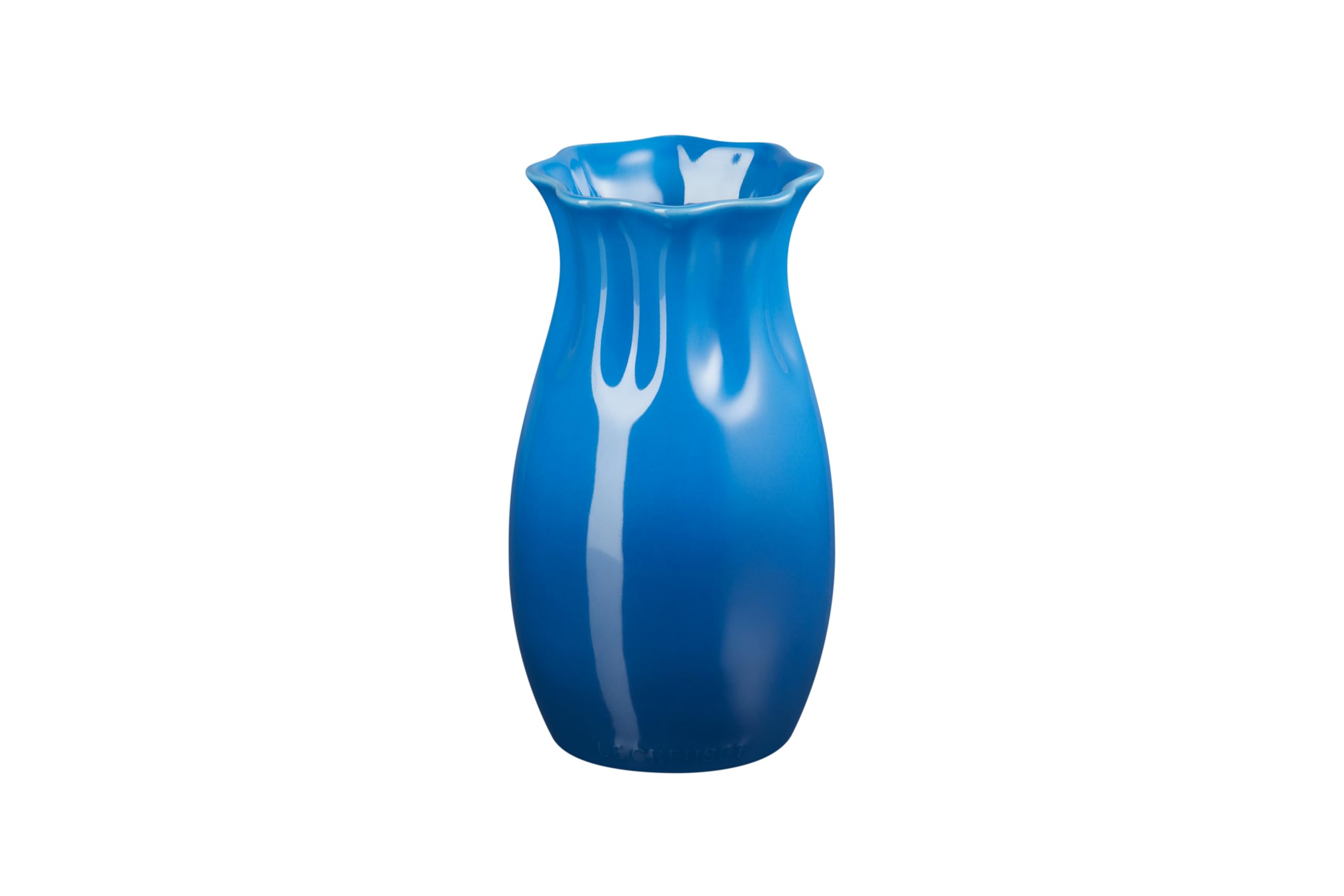 le-creuset-stoneware-small-vase-6-5-x-3-5-marseille image 1