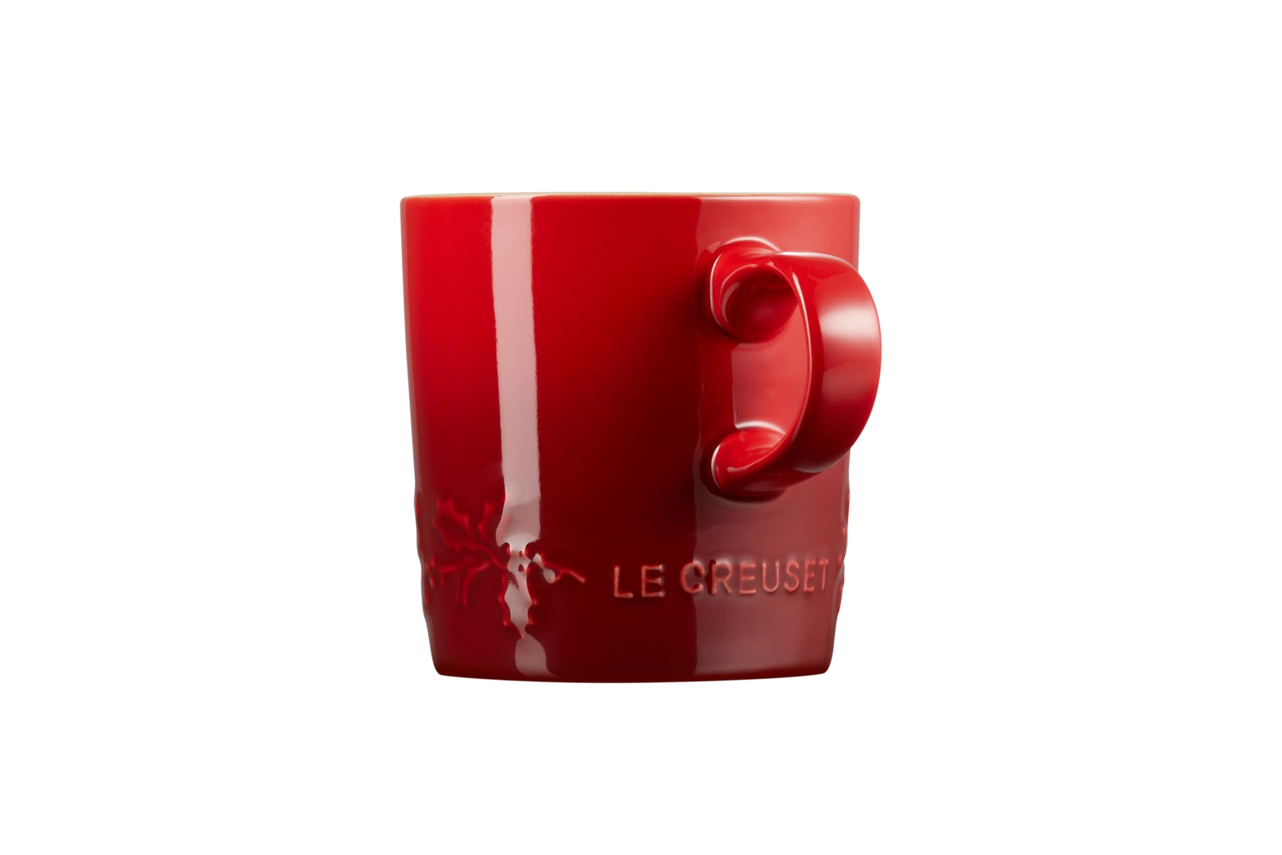 le-creuset-stoneware-holly-collection-london-mug-12oz-cerise image 3