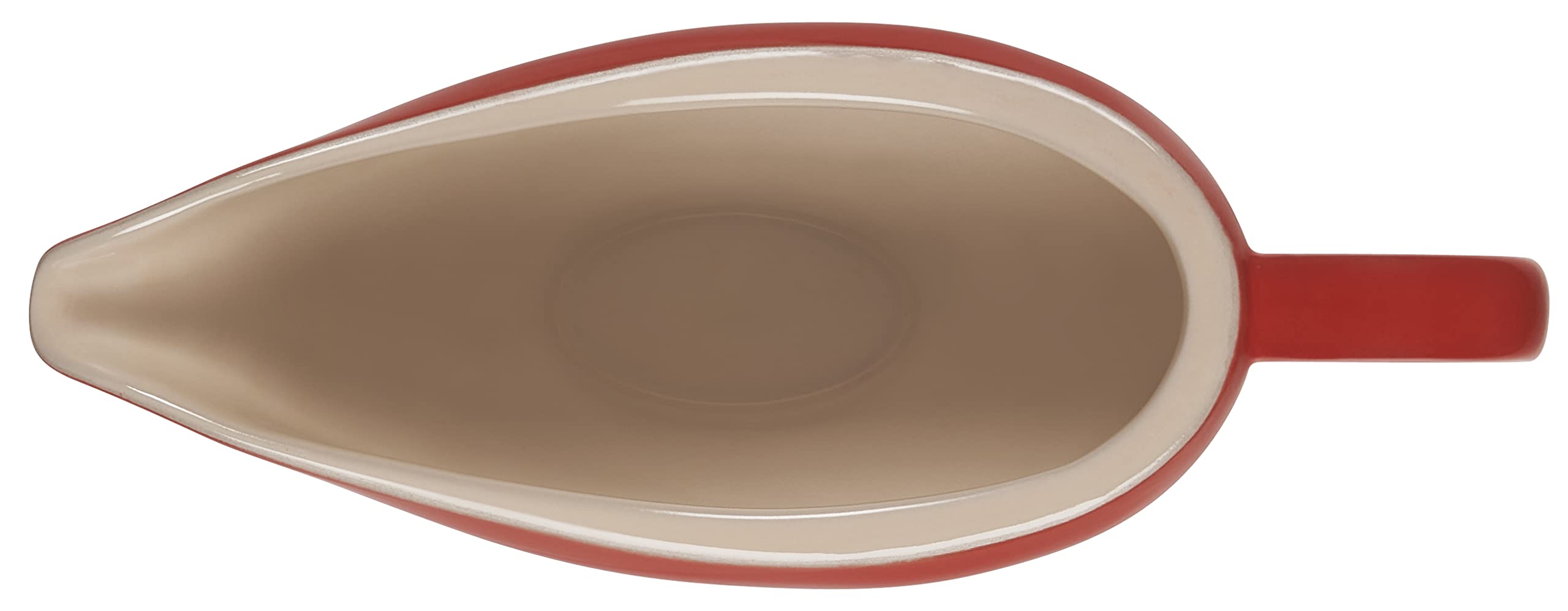 le-creuset-heritage-stoneware-gravy-boat-cerise image 3