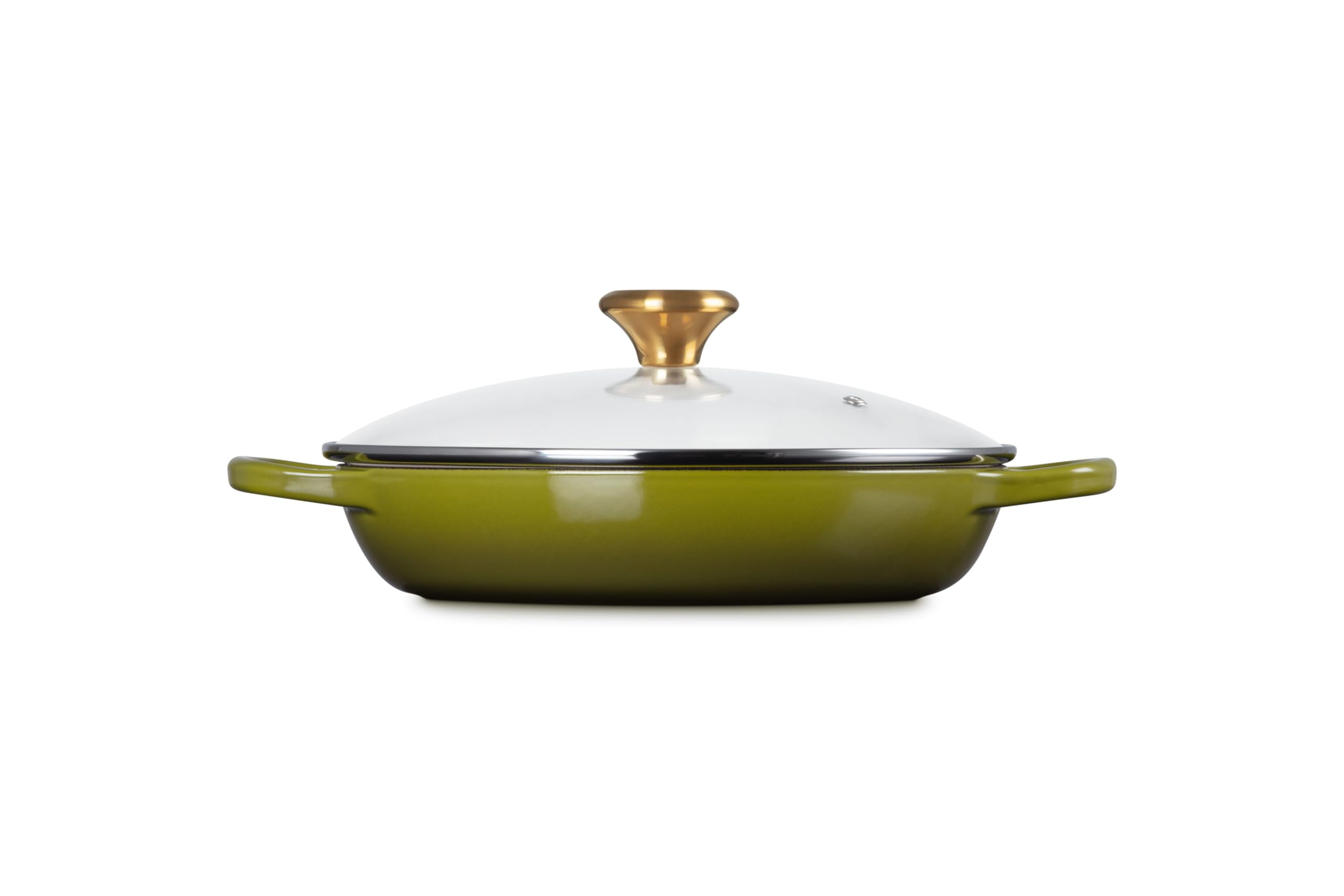 le-creuset-enameled-cast-iron-signature-round-braiser-2-25-qt-with-glass-lid-oli image 4
