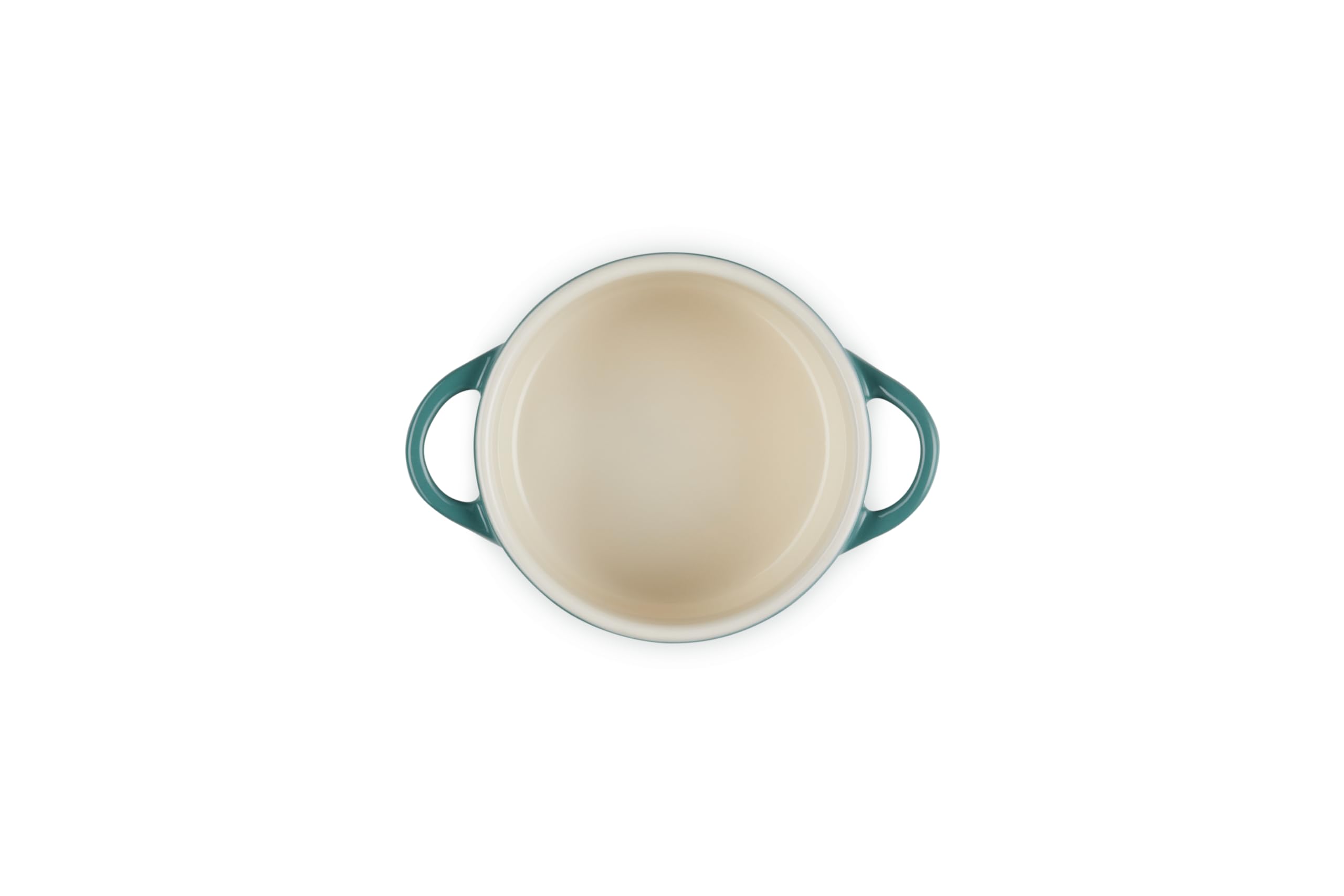 le-creuset-stoneware-holly-collection-mini-round-cocotte-8-oz-artichaut-with-gol image 3