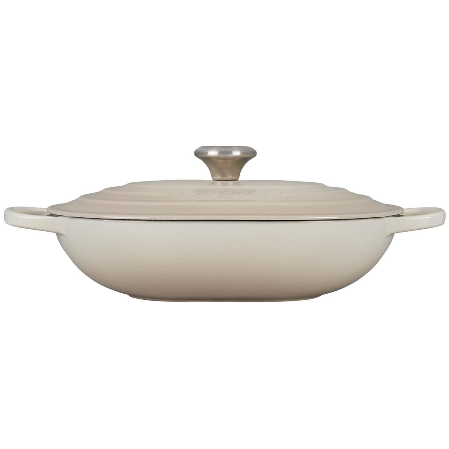 le-creuset-enameled-cast-iron-signature-oval-casserole-with-lid-3-75-quart-merin image 2