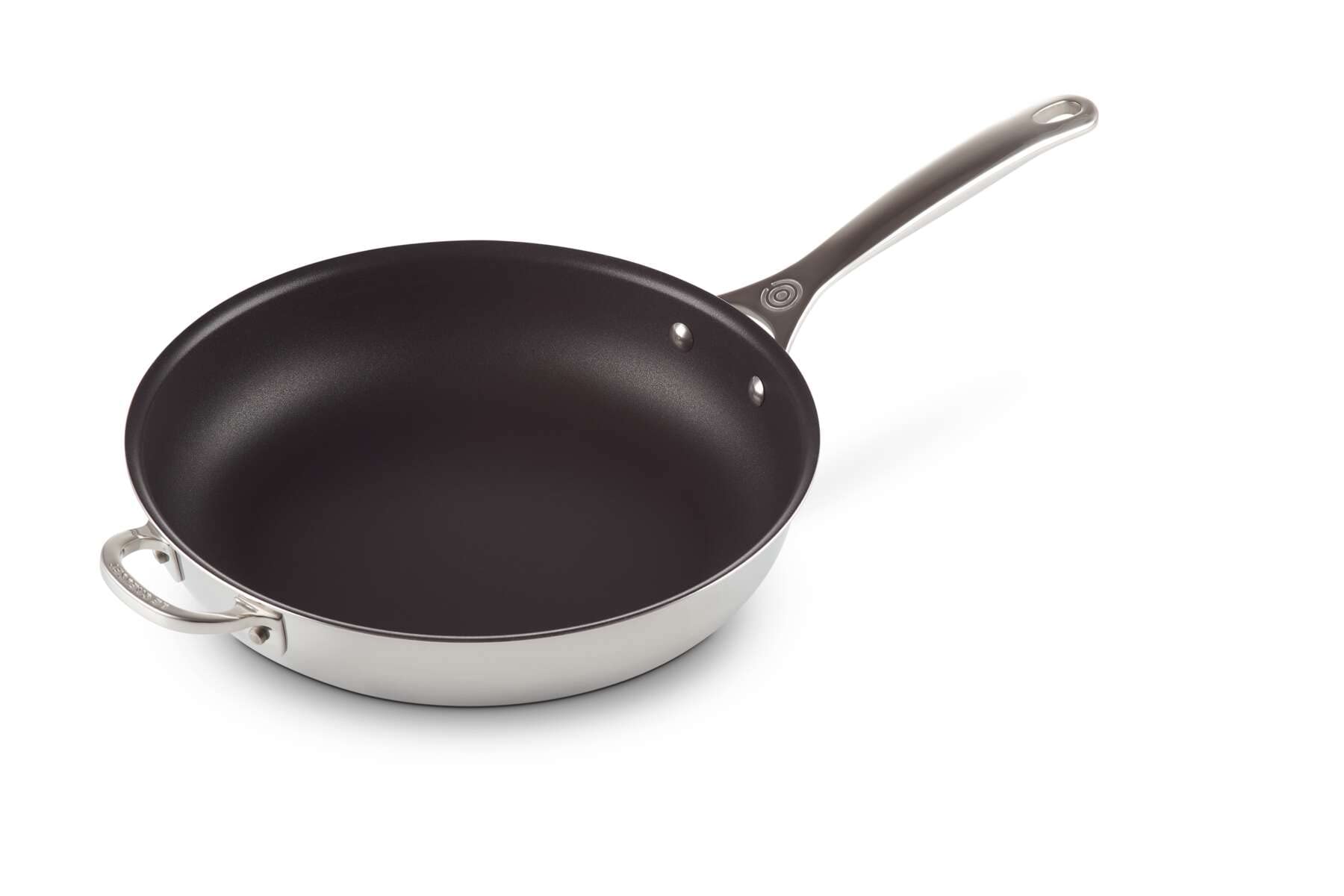 le-creuset-tri-ply-stainless-steel-nonstick-deep-fry-pan-with-helper-handle-11-i image 2