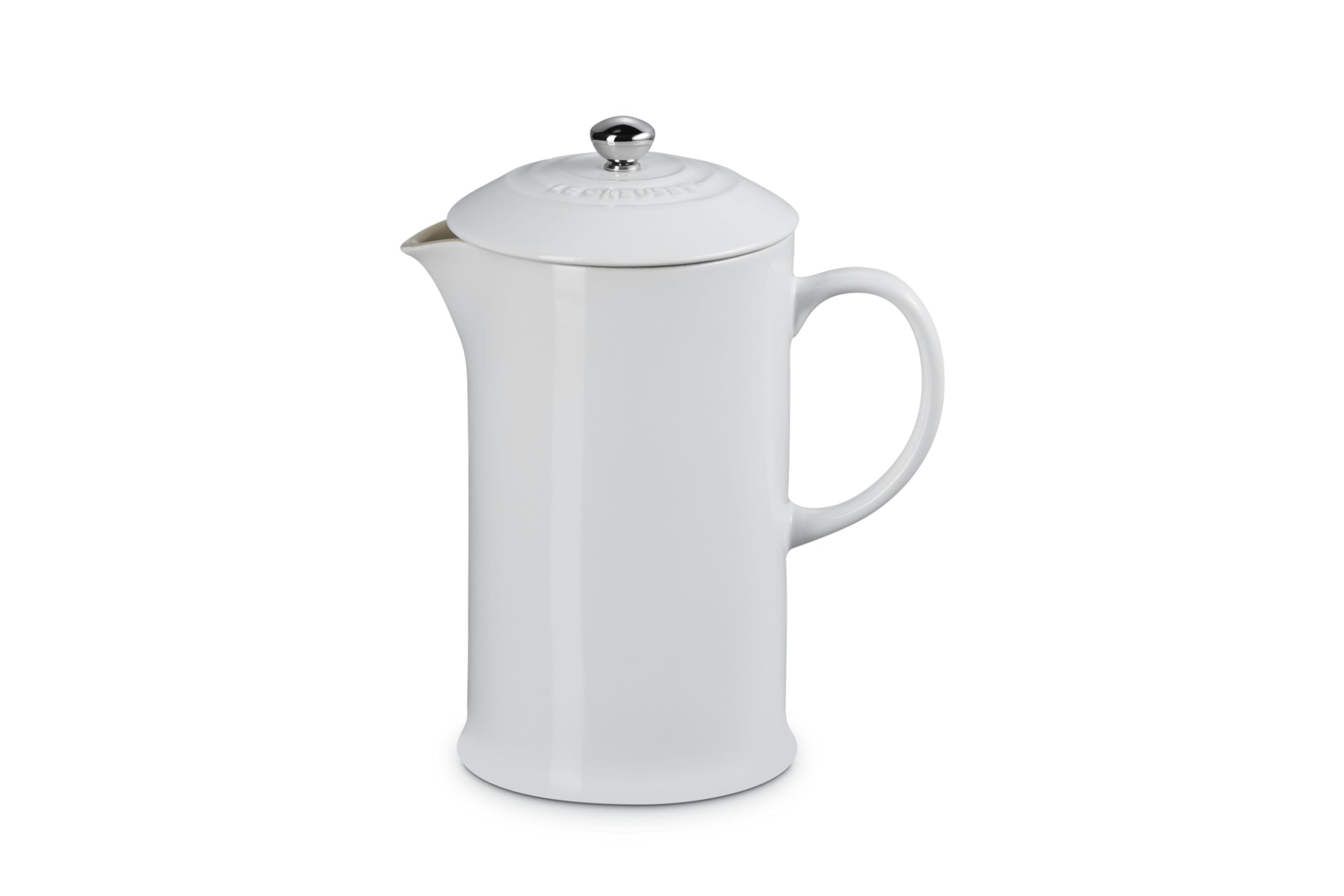 le-creuset-stoneware-french-press-34-oz-cerise-red-premium-heat-retention image 2