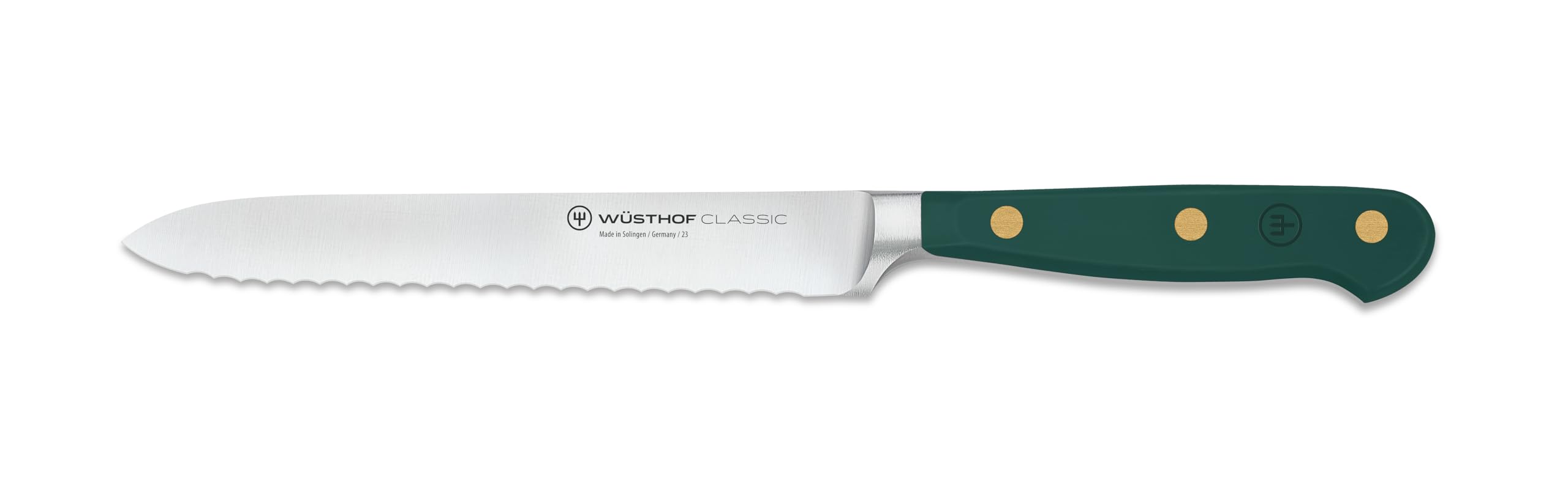 w-sthof-classic-fresh-rosemary-5-serrated-utility-knife-precision-forged-high-ca image 1