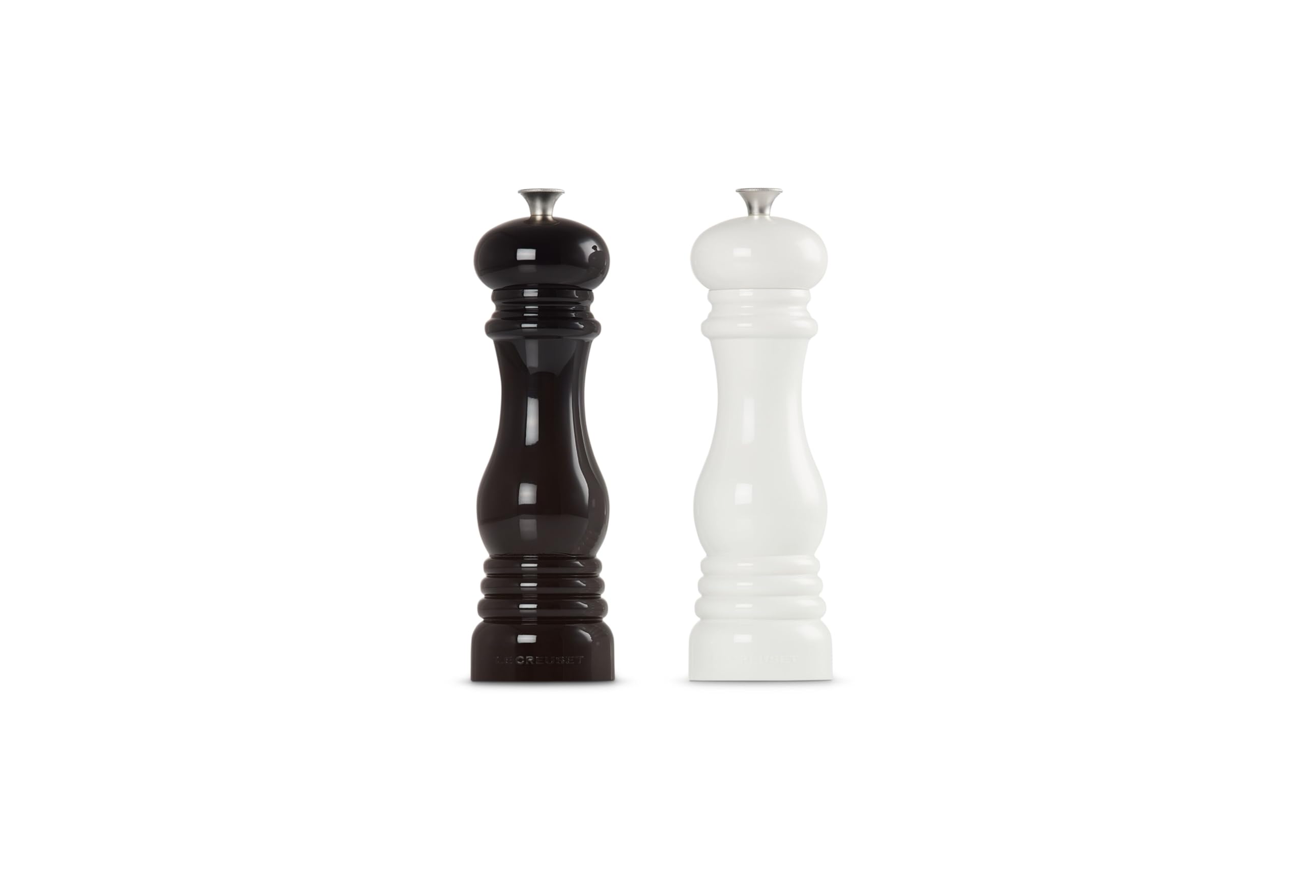le-creuset-salt-and-pepper-mill-set-8-x-2-1-2-each-black-white image 3