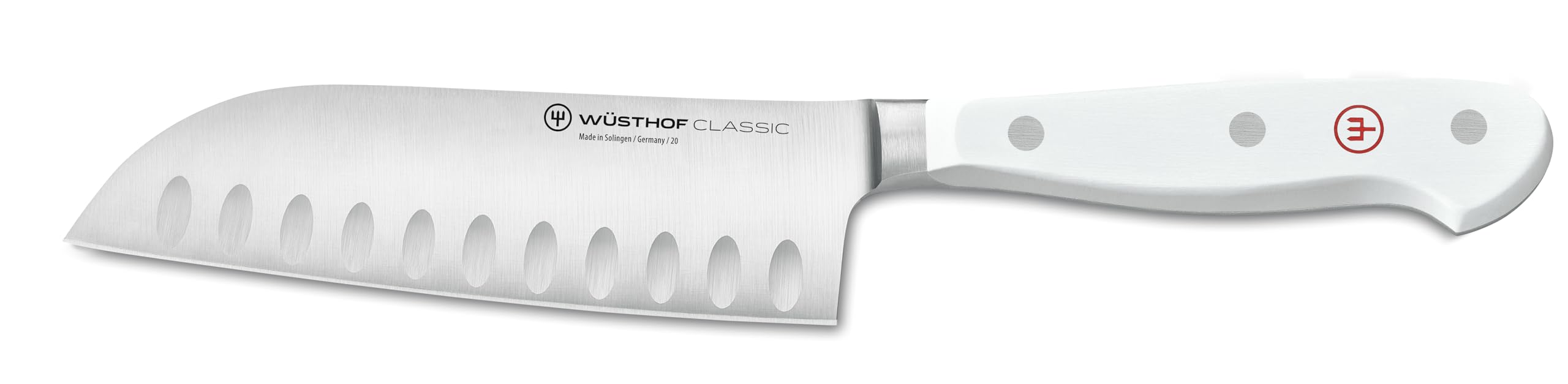 w-sthof-classic-white-5-hollow-ground-santoku-knife image 1