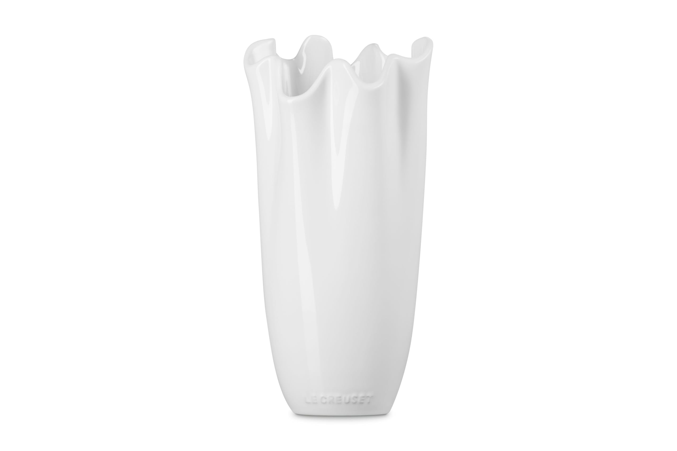 le-creuset-stoneware-iris-vase-12-white image 3