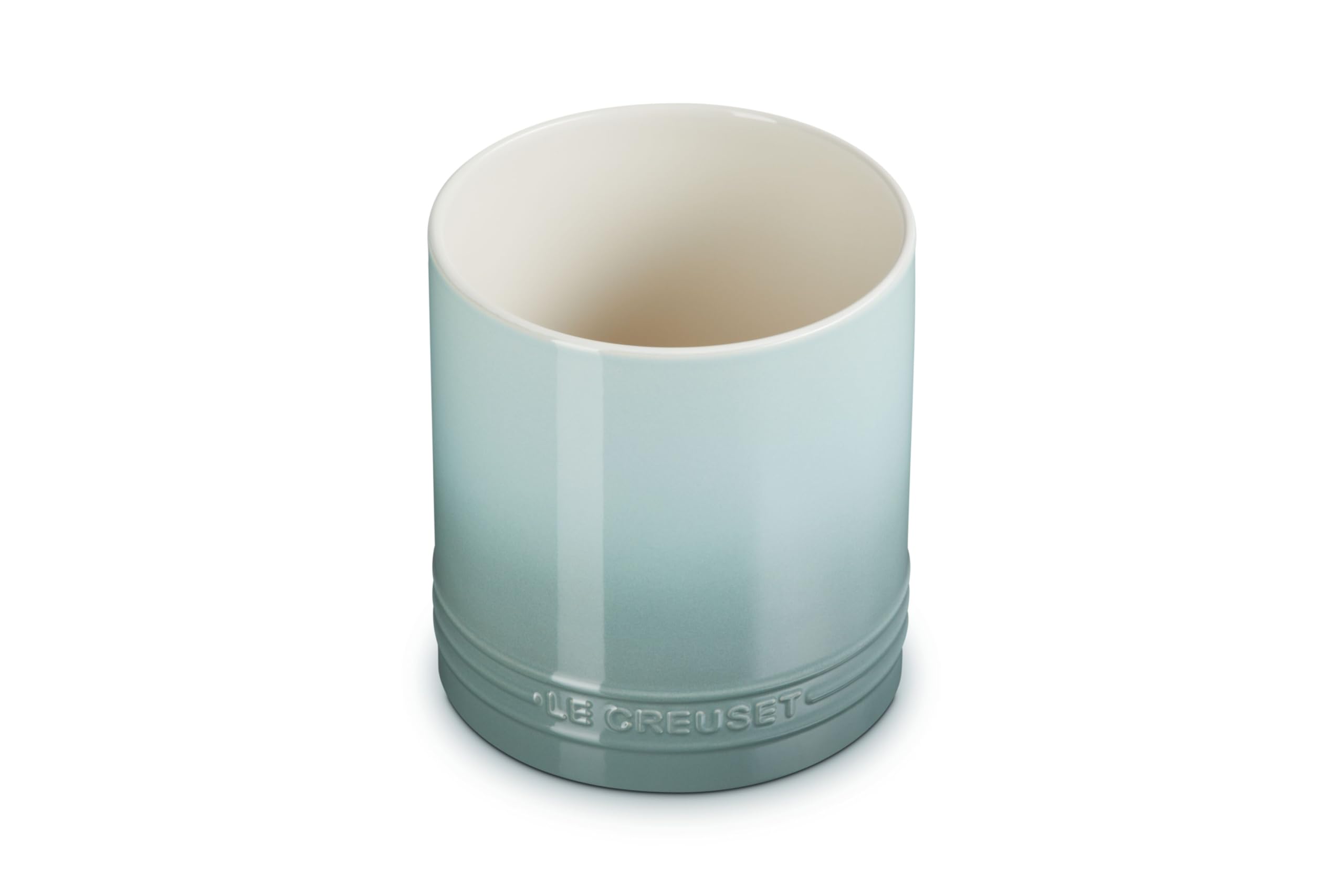 le-creuset-stoneware-signature-straight-wall-utensil-crock-1-qt-riviera image 8