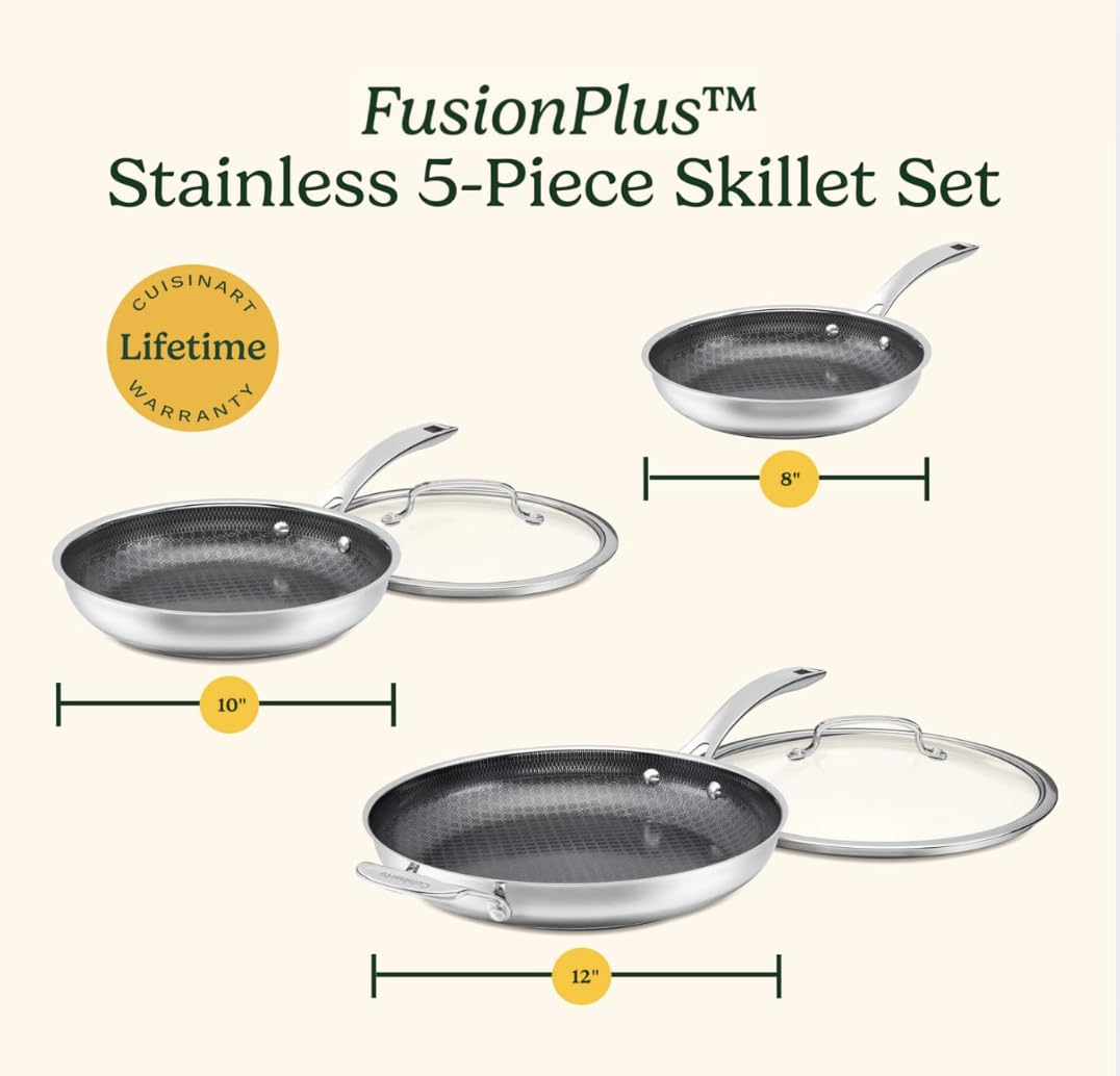 cuisinart-fusionplus-hybrid-stainless-steel-5-piece-skillet-cooking-set-amazon-e image 8