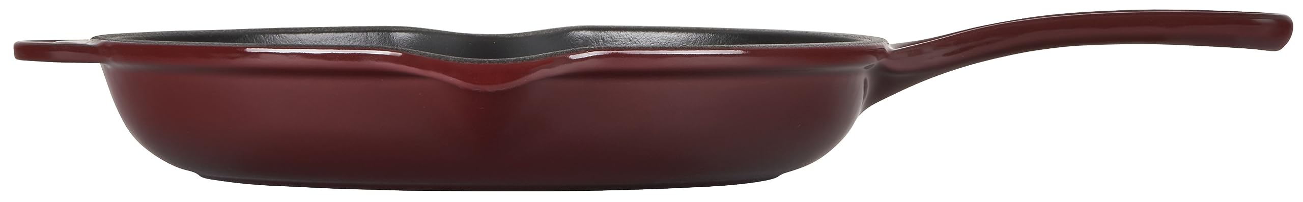 le-creuset-enameled-cast-iron-classic-skillet-9-garnet image 3