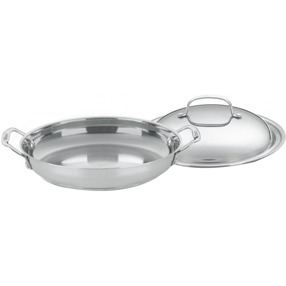 cuisinart-725-30d-chef-s-classic-stainless-12-inch-everyday-pan-with-dome-cover image 1