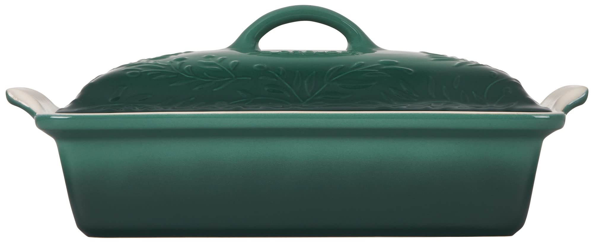 le-creuset-olive-branch-collection-stoneware-heritage-covered-rectangular-casser image 3