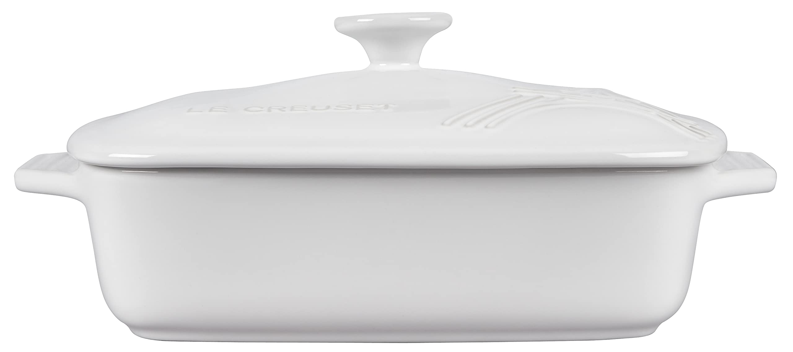 le-creuset-eiffel-tower-stoneware-covered-square-casserole-2-5-qt-9-white-parisi image 4