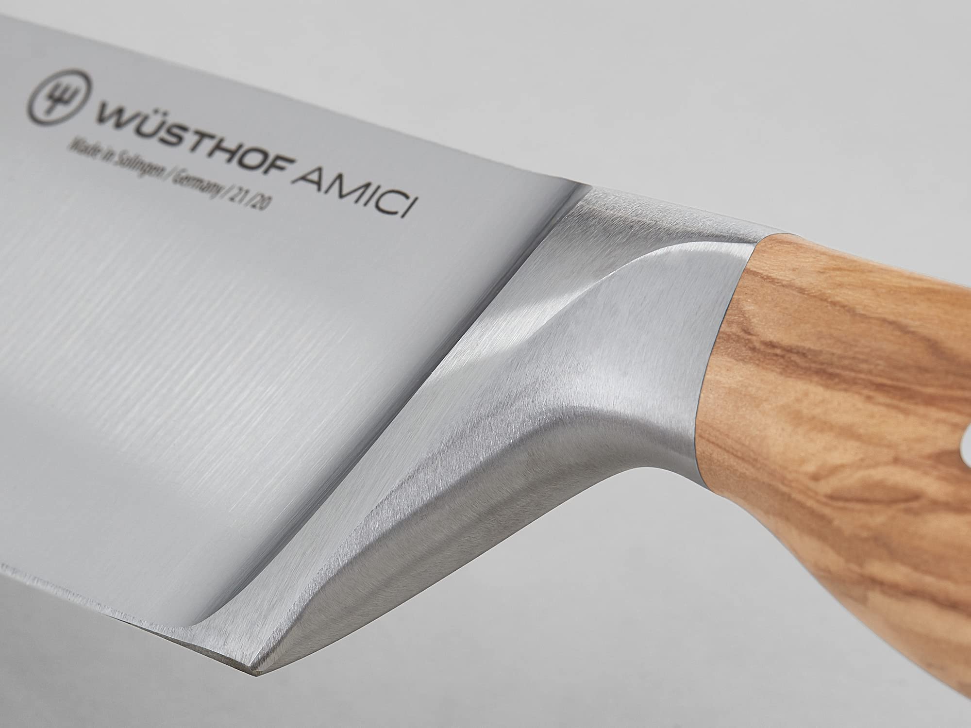 w-sthof-amici-8-chef-s-knife-with-olive-wood-handle-tan image 2