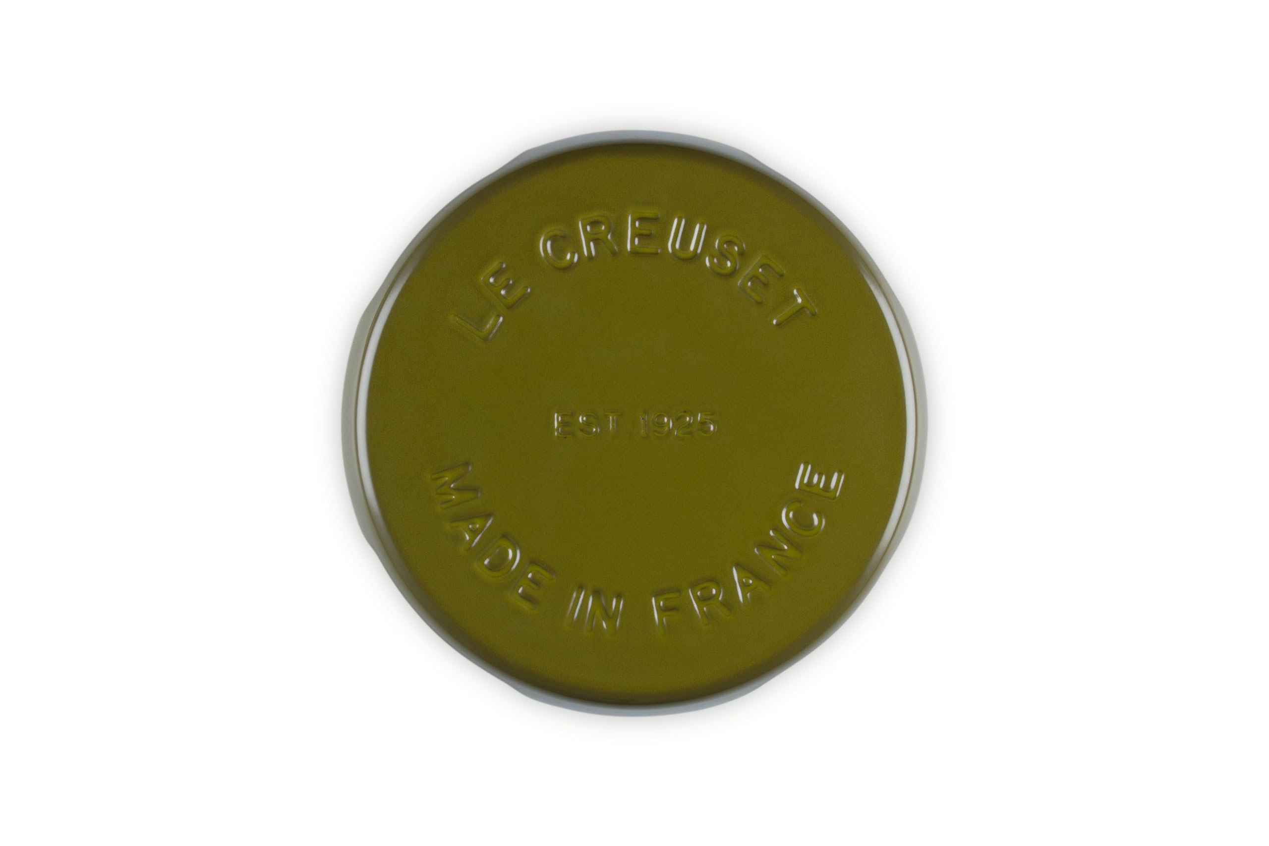 le-creuset-enameled-cast-iron-signature-trivet-9-inch-olive image 2