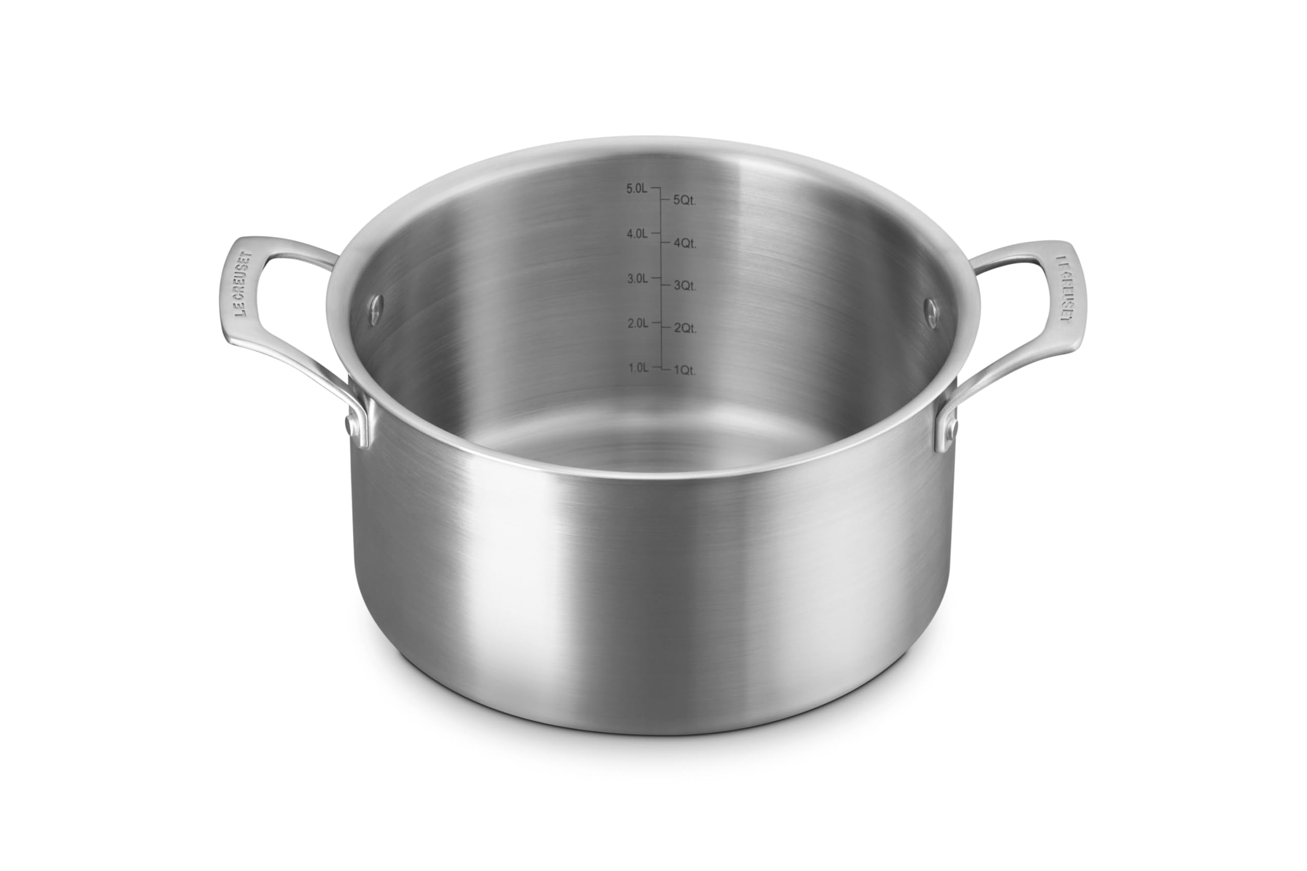le-creuset-essential-stainless-steel-deep-round-stockpot-6-25-qt image 2