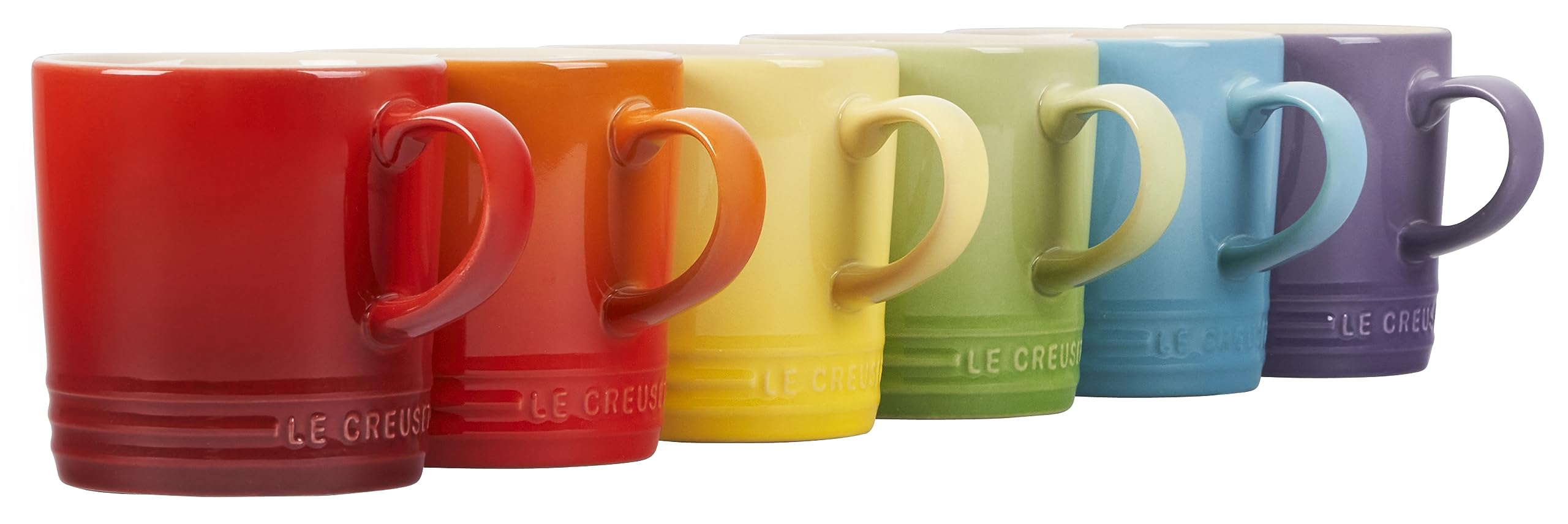 le-creuset-stoneware-set-of-6-london-mugs-12-oz-each-multi-color image 1
