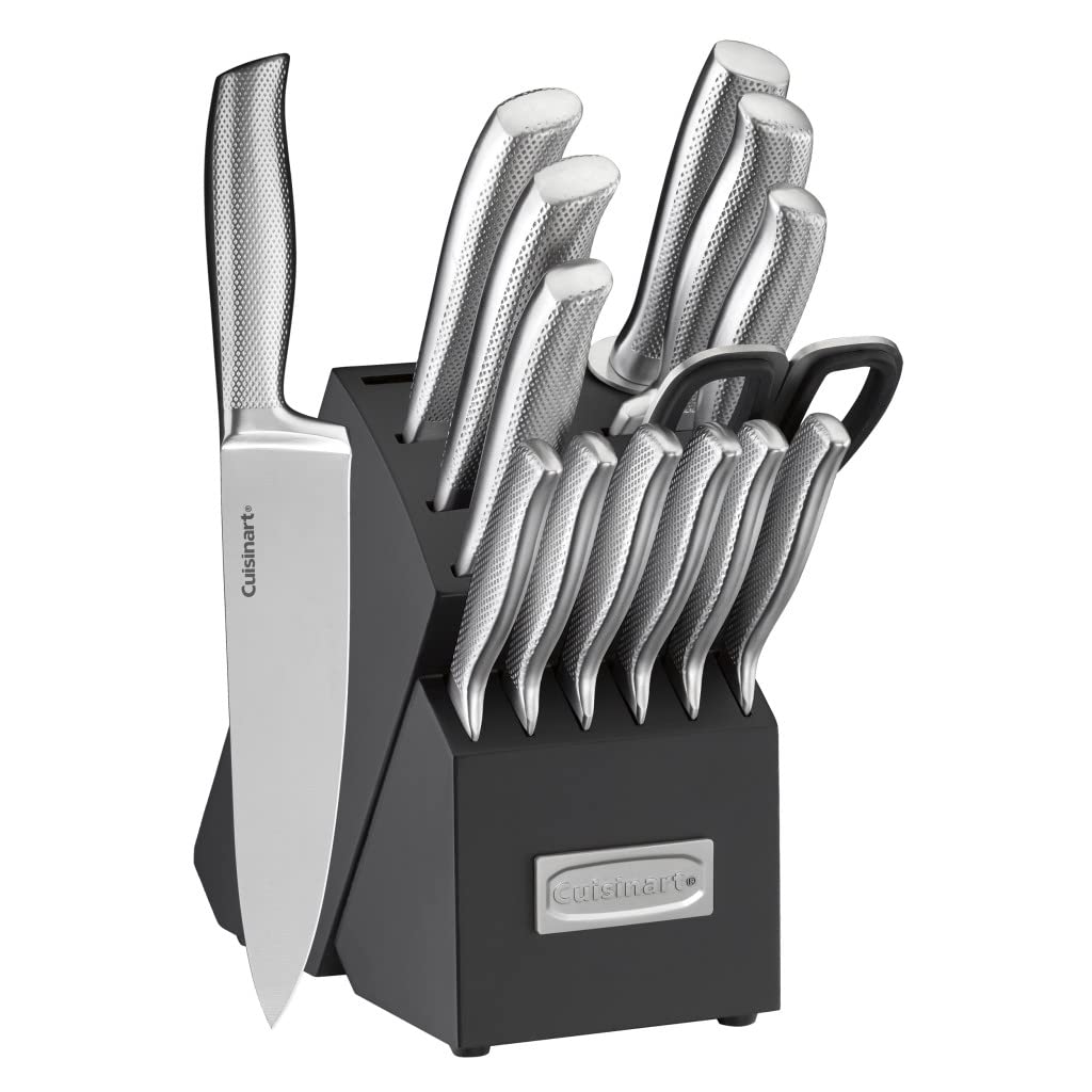 cuisinart-c77ss-15pg-15pc-german-stainless-steel-hollow-handle-cutlery-block-set image 1
