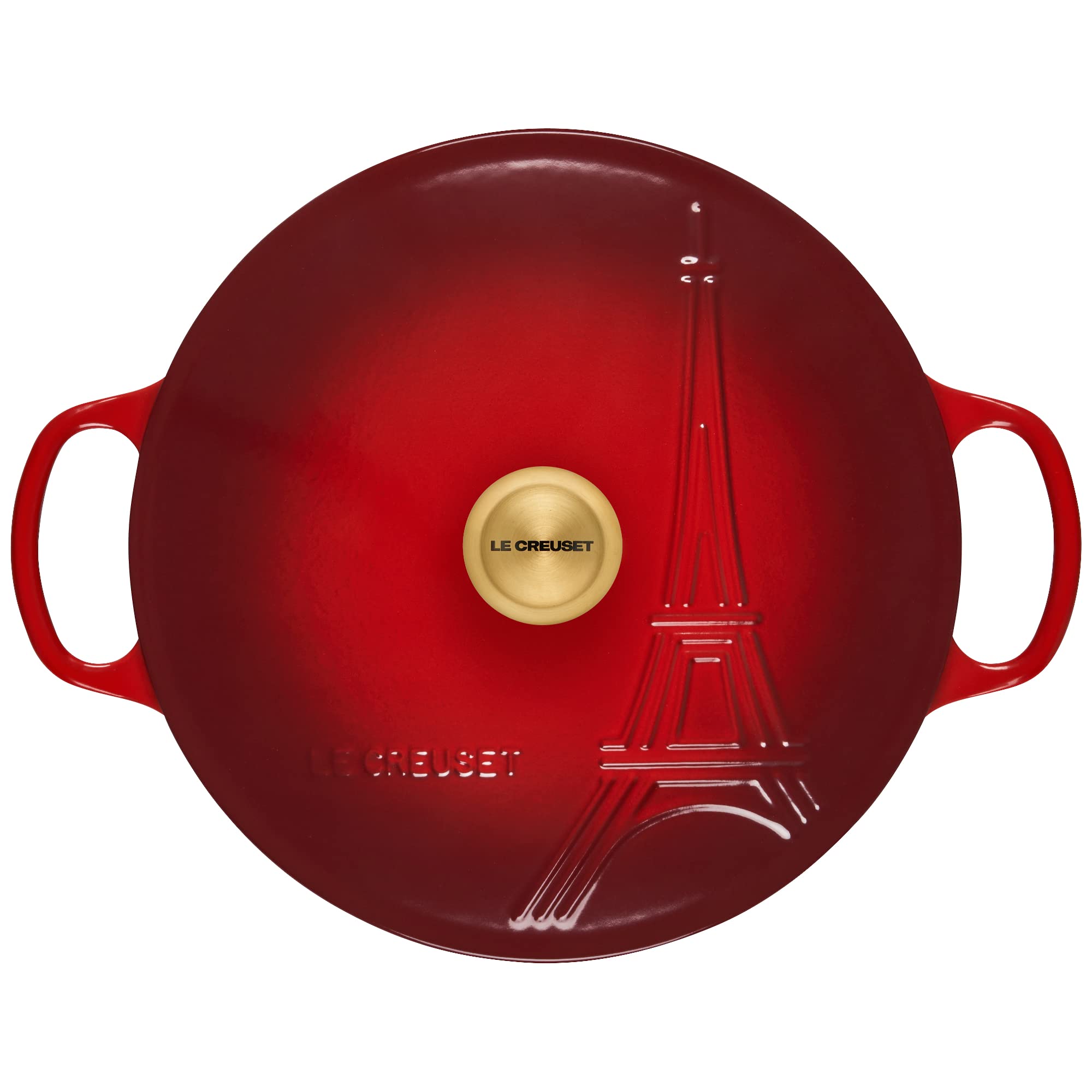 le-creuset-eiffel-tower-collection-enameled-cast-iron-signature-braiser-with-lid image 2