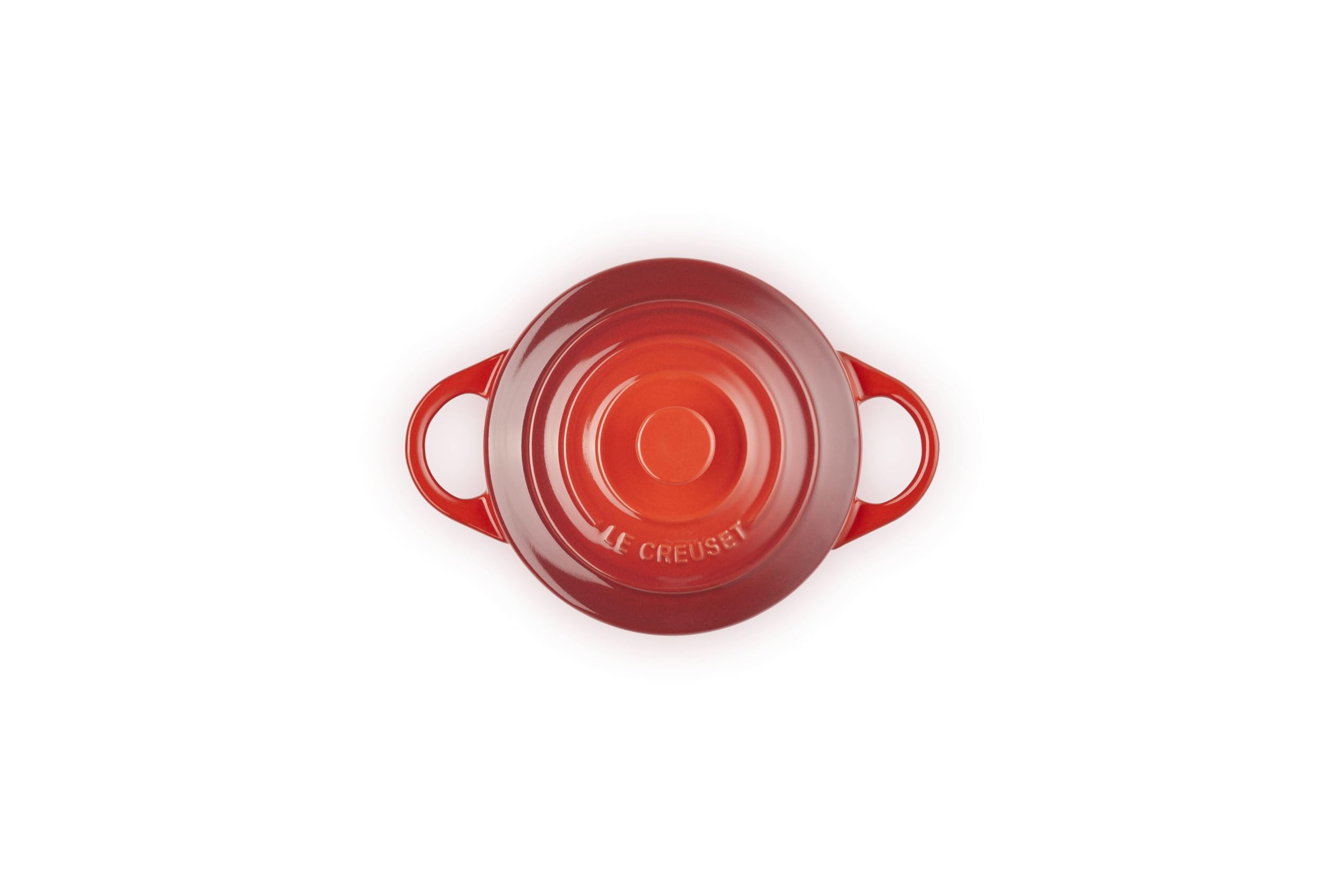 le-creuset-stoneware-set-of-4-mini-cocottes-with-cookbook-8-oz-each-cerise image 3