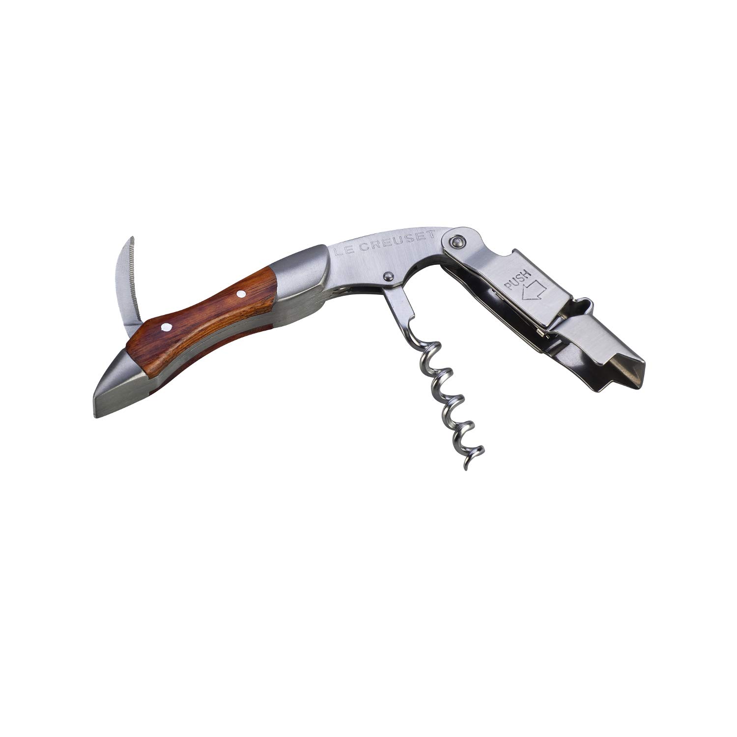le-creuset-waiter-s-friend-corkscrew-wood-handle image 1