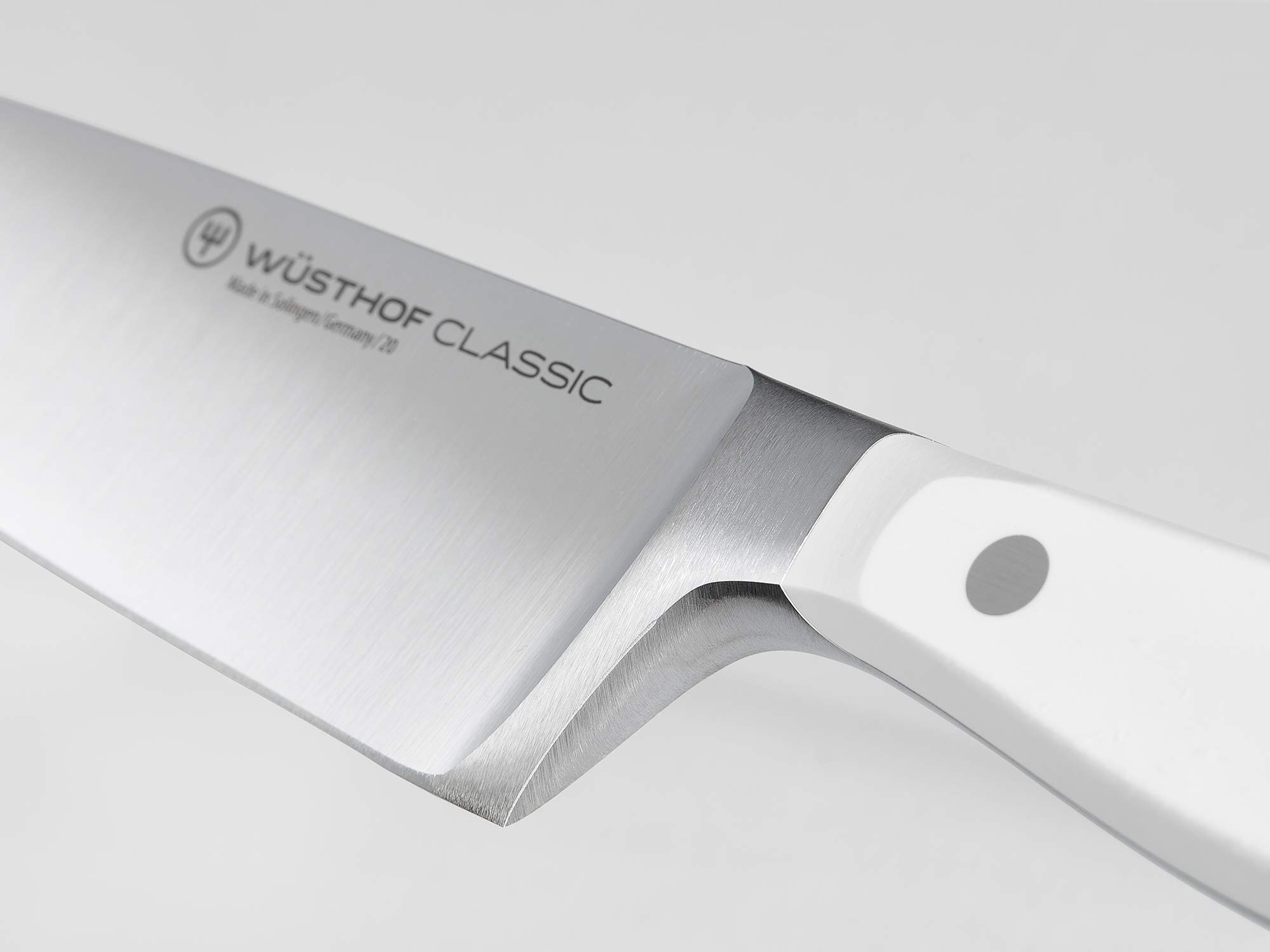w-sthof-classic-white-6-chef-s-knife-forged-german-steel-white-handle image 2