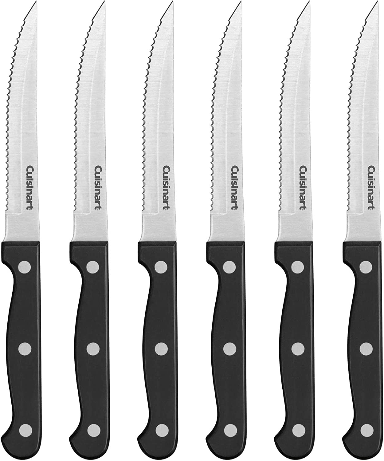 cuisinart-classic-forged-triple-rivet-6-piece-steak-knife-set-c77tr-6psk-high-ca image 1